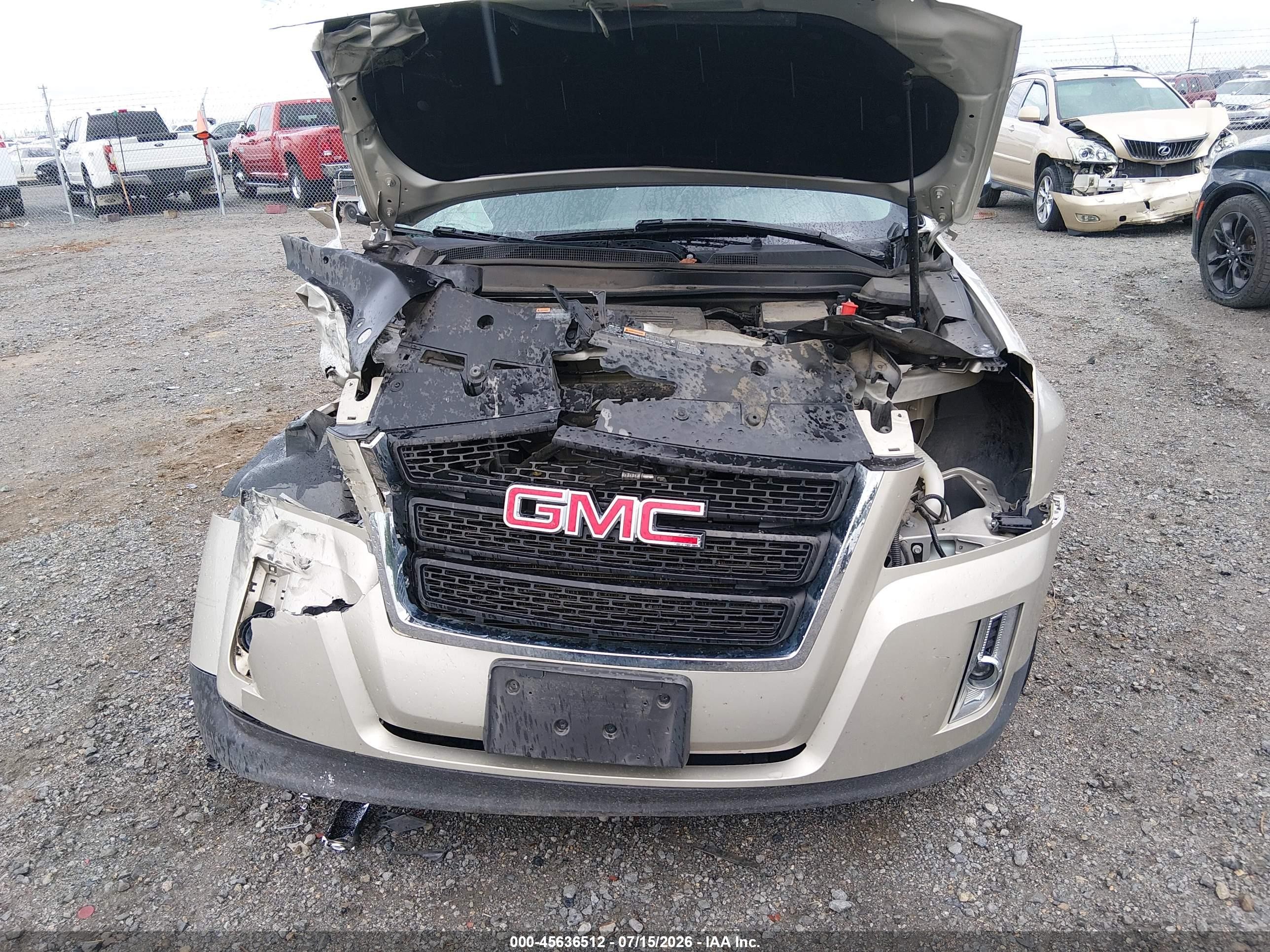2015 Gmc Terrain Sle-2 Champagne vin: 2GKFLWE31F6412312