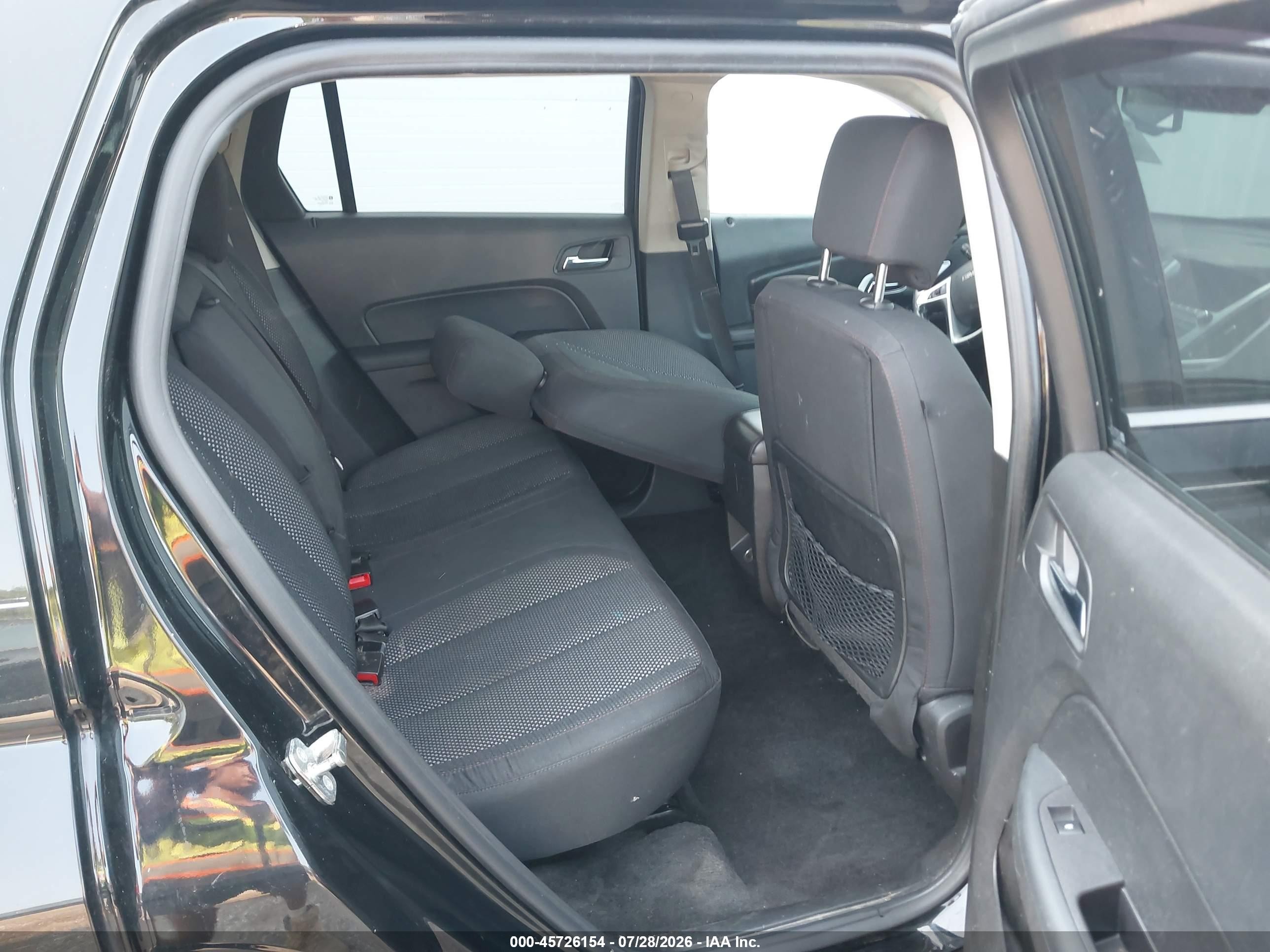 2015 Gmc Terrain Sle-2 Black vin: 2GKFLWE31F6415548