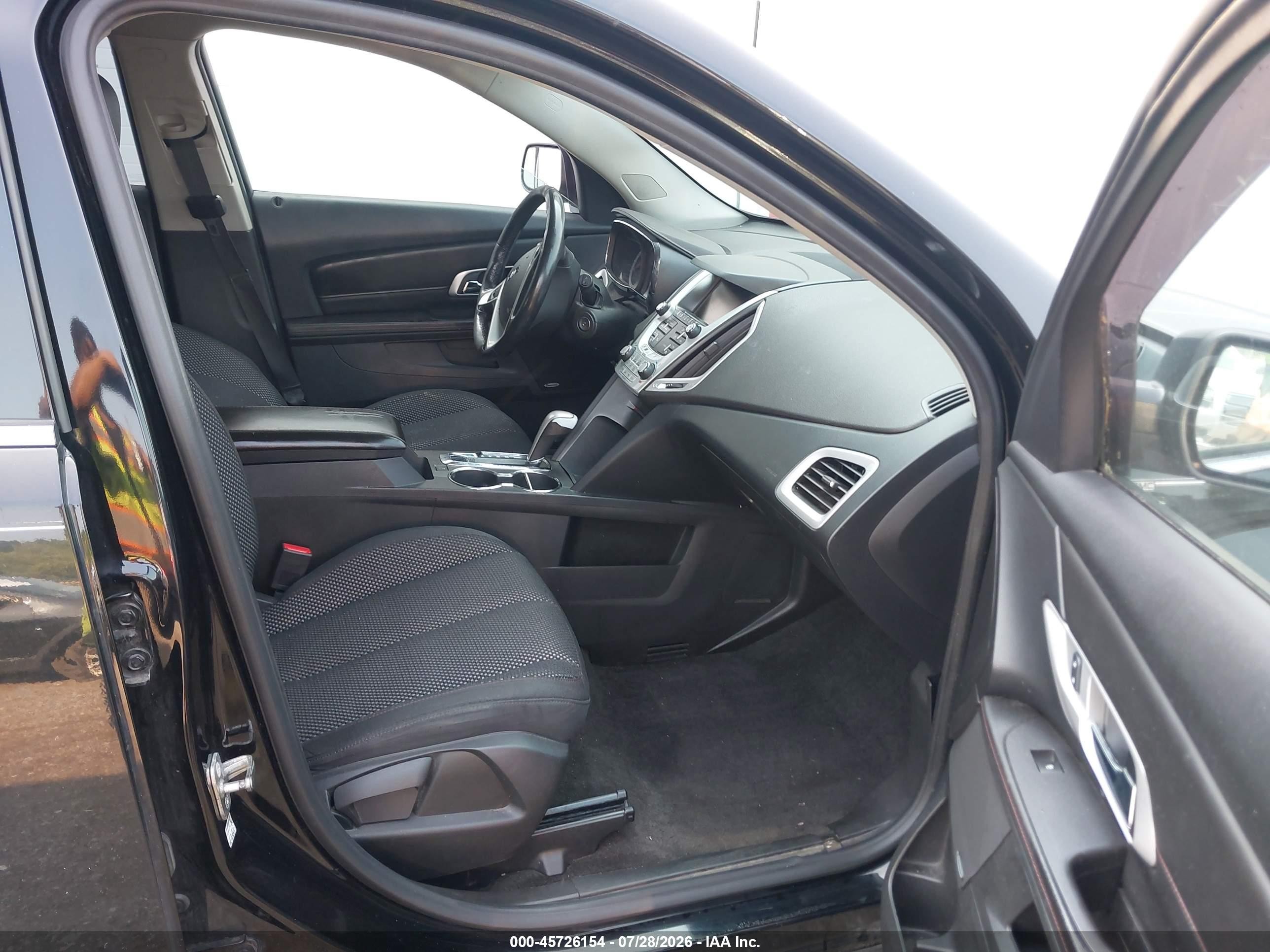 2015 Gmc Terrain Sle-2 Black vin: 2GKFLWE31F6415548