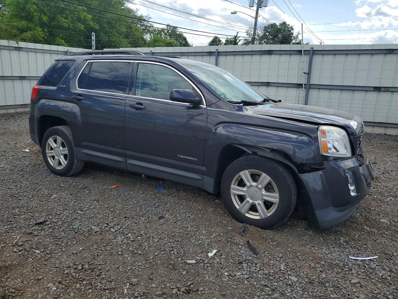 2015 Gmc Terrain Sle Gray vin: 2GKFLWE31F6425741