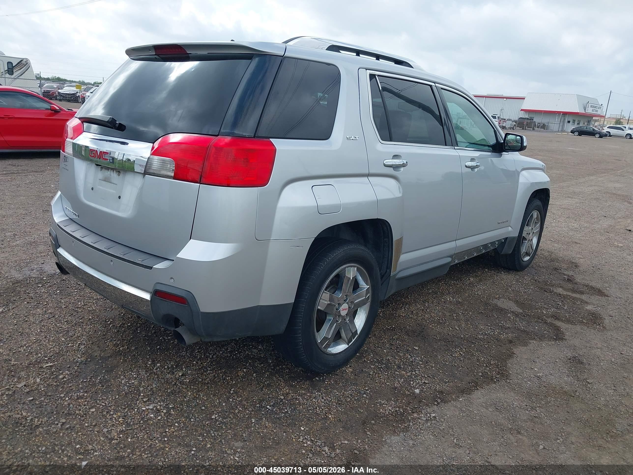 2013 Gmc Terrain Slt-2 Silver vin: 2GKFLWE32D6241681
