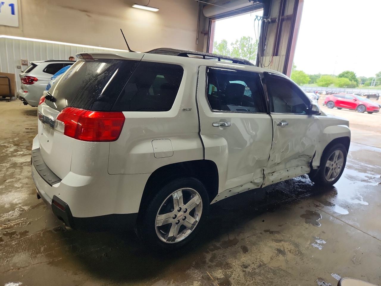 2013 Gmc Terrain Slt Белый vin: 2GKFLWE33D6308580