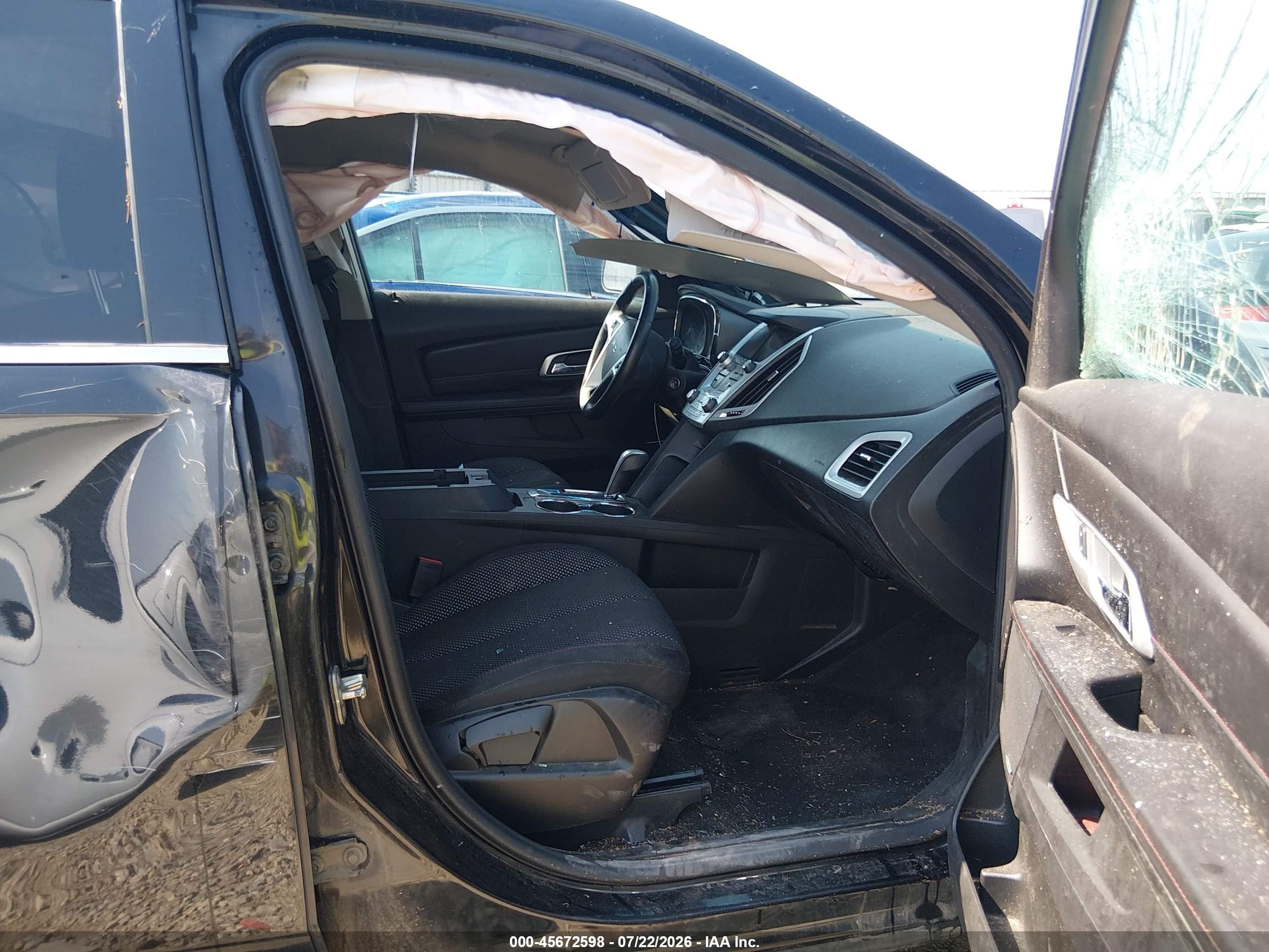 2015 Gmc Terrain Sle-2 Black vin: 2GKFLWE33F6135047