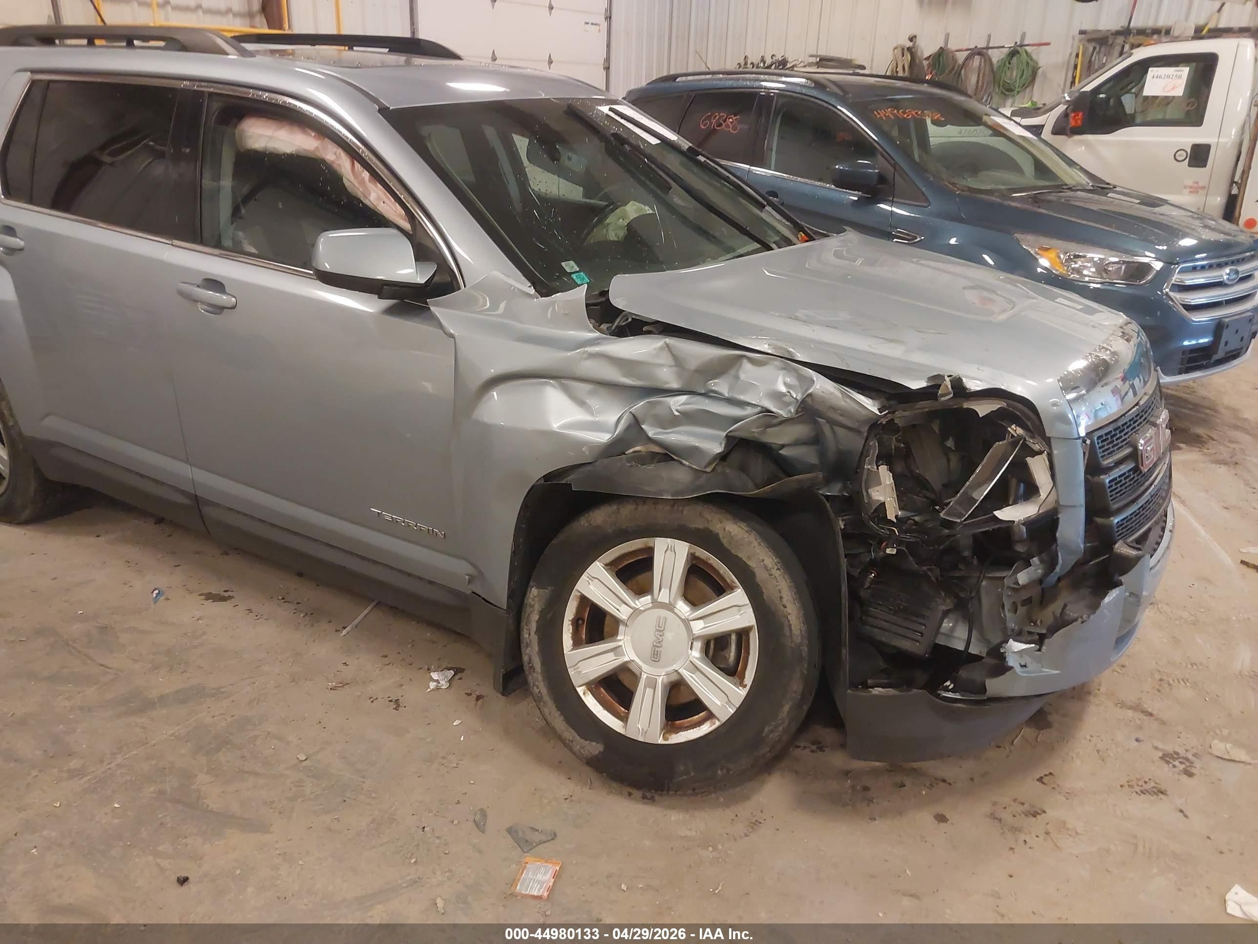 2015 Gmc Terrain Sle-2 Light Blue vin: 2GKFLWE33F6237559