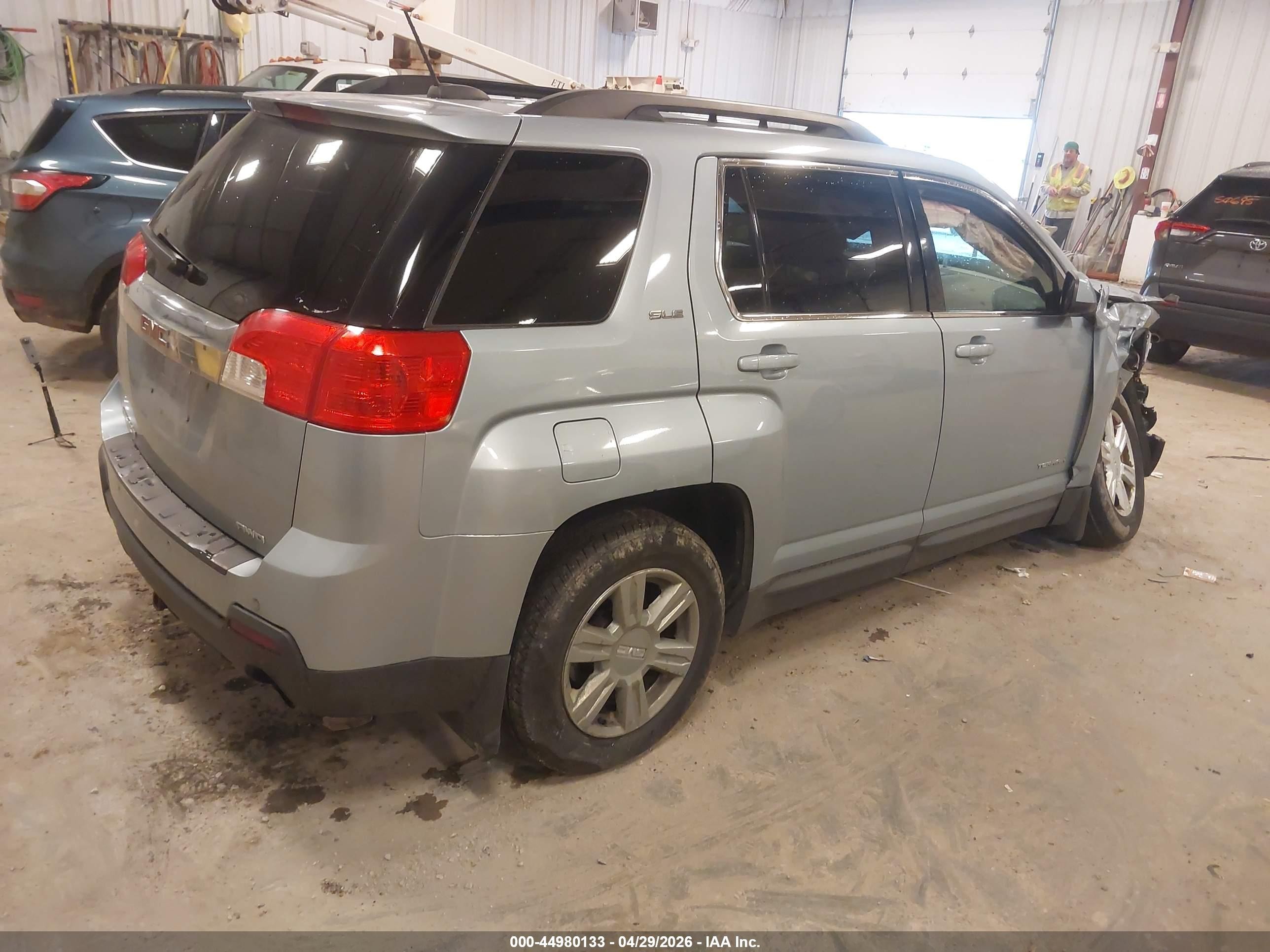 2015 Gmc Terrain Sle-2 Light Blue vin: 2GKFLWE33F6237559