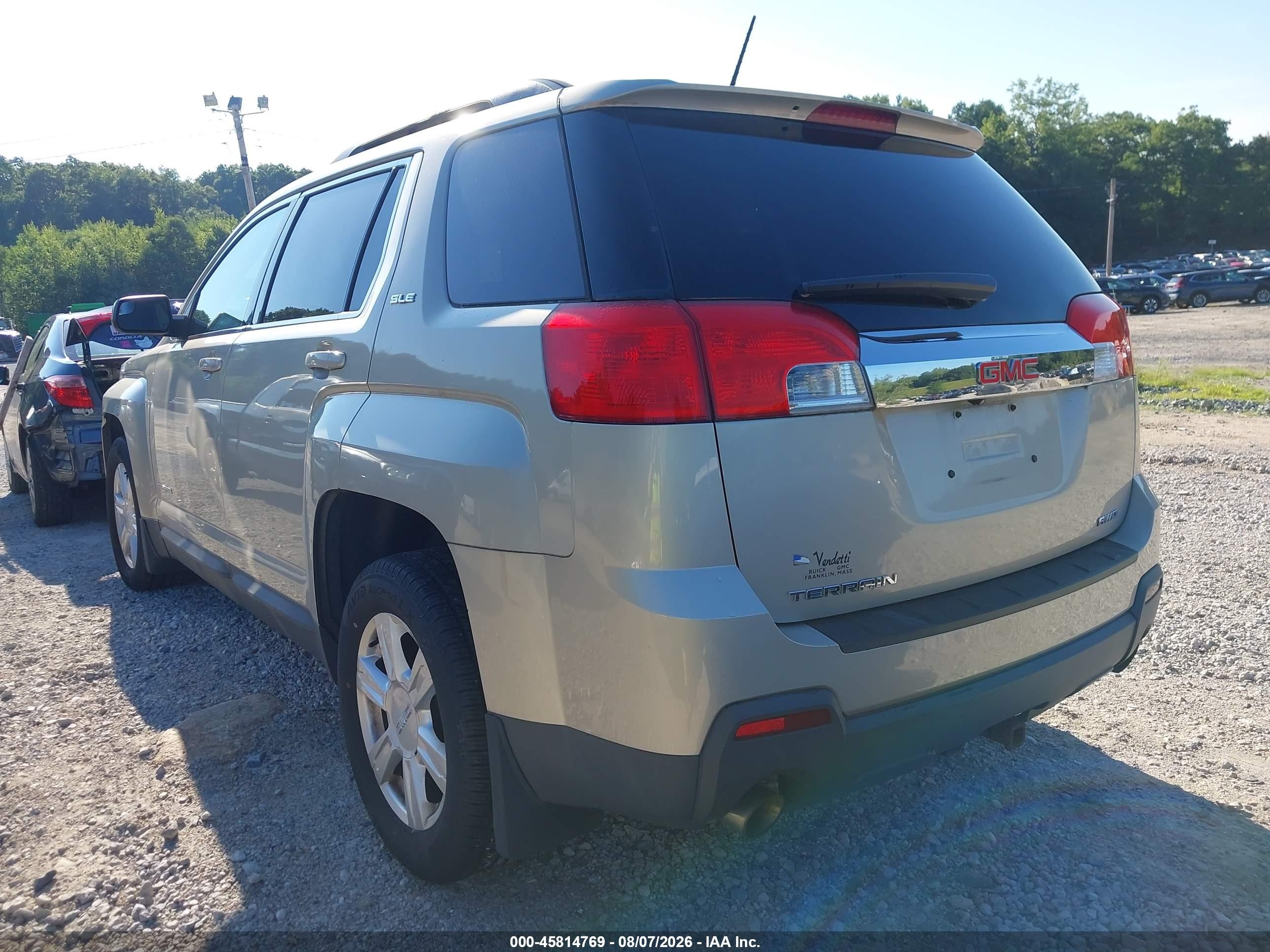 2014 Gmc Terrain Sle-2 Beige vin: 2GKFLWE34E6164183