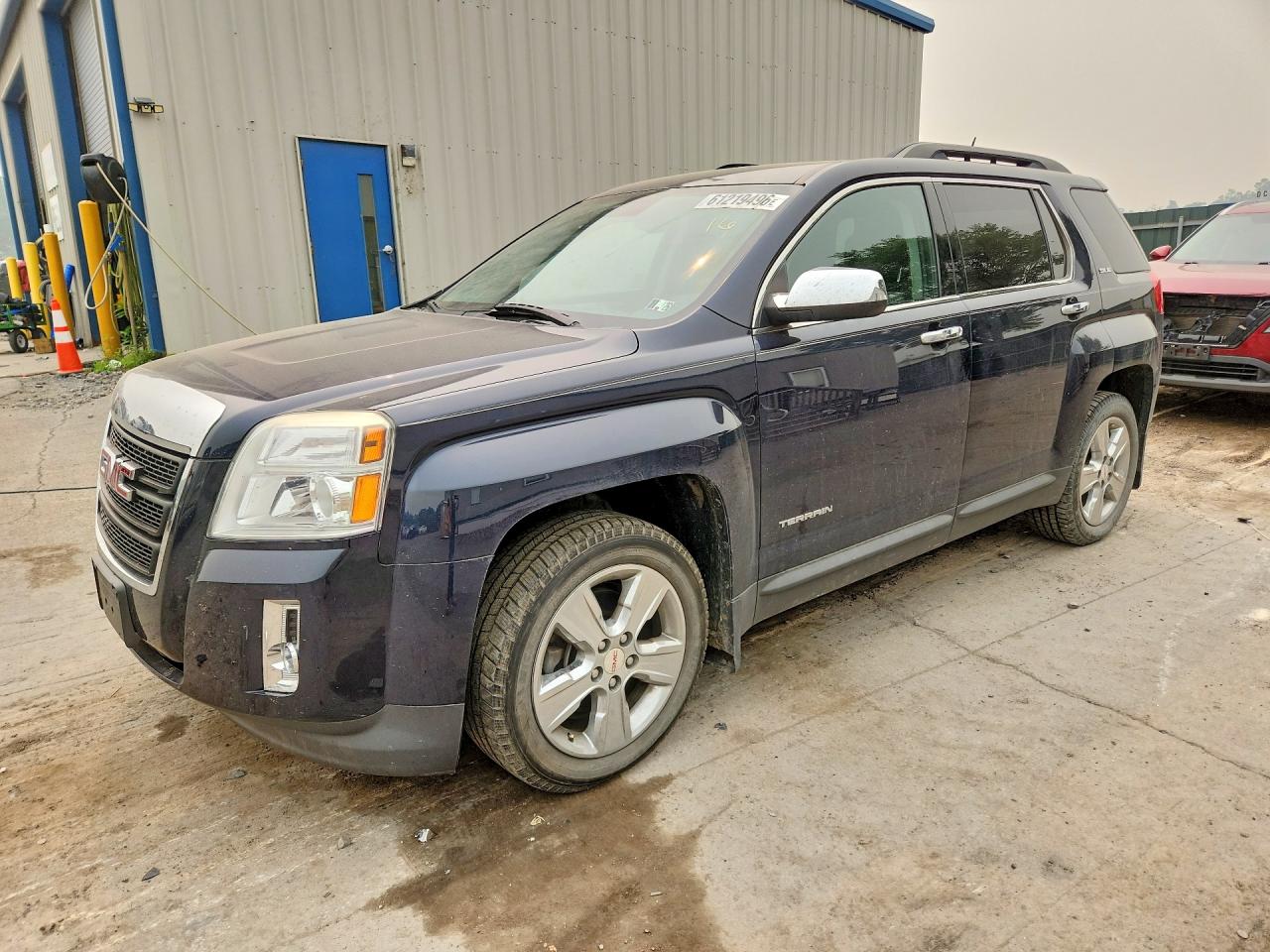 2015 Gmc Terrain Sle Blue vin: 2GKFLWE34F6224870