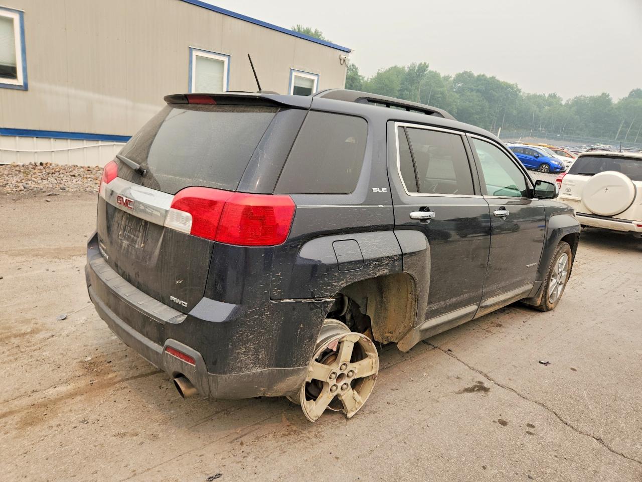2015 Gmc Terrain Sle Синий vin: 2GKFLWE34F6224870