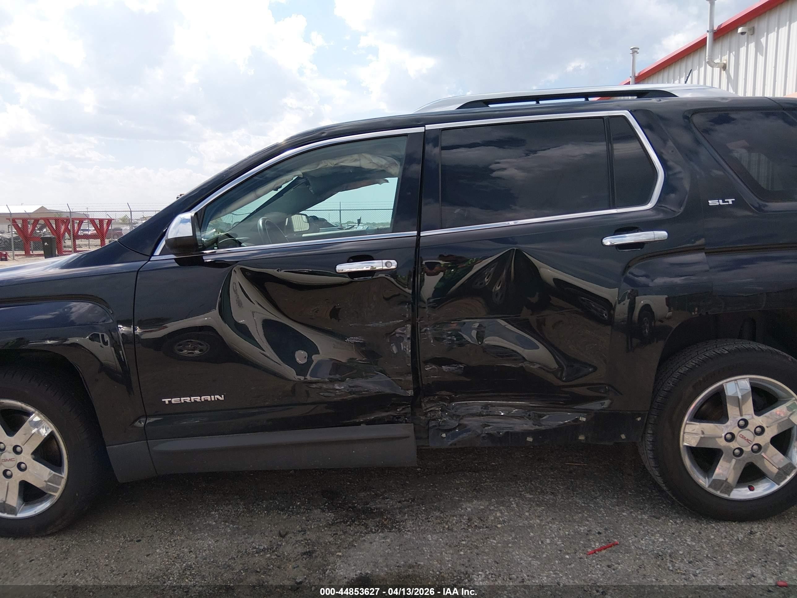 2013 Gmc Terrain Slt-2 Черный vin: 2GKFLWE35D6186577