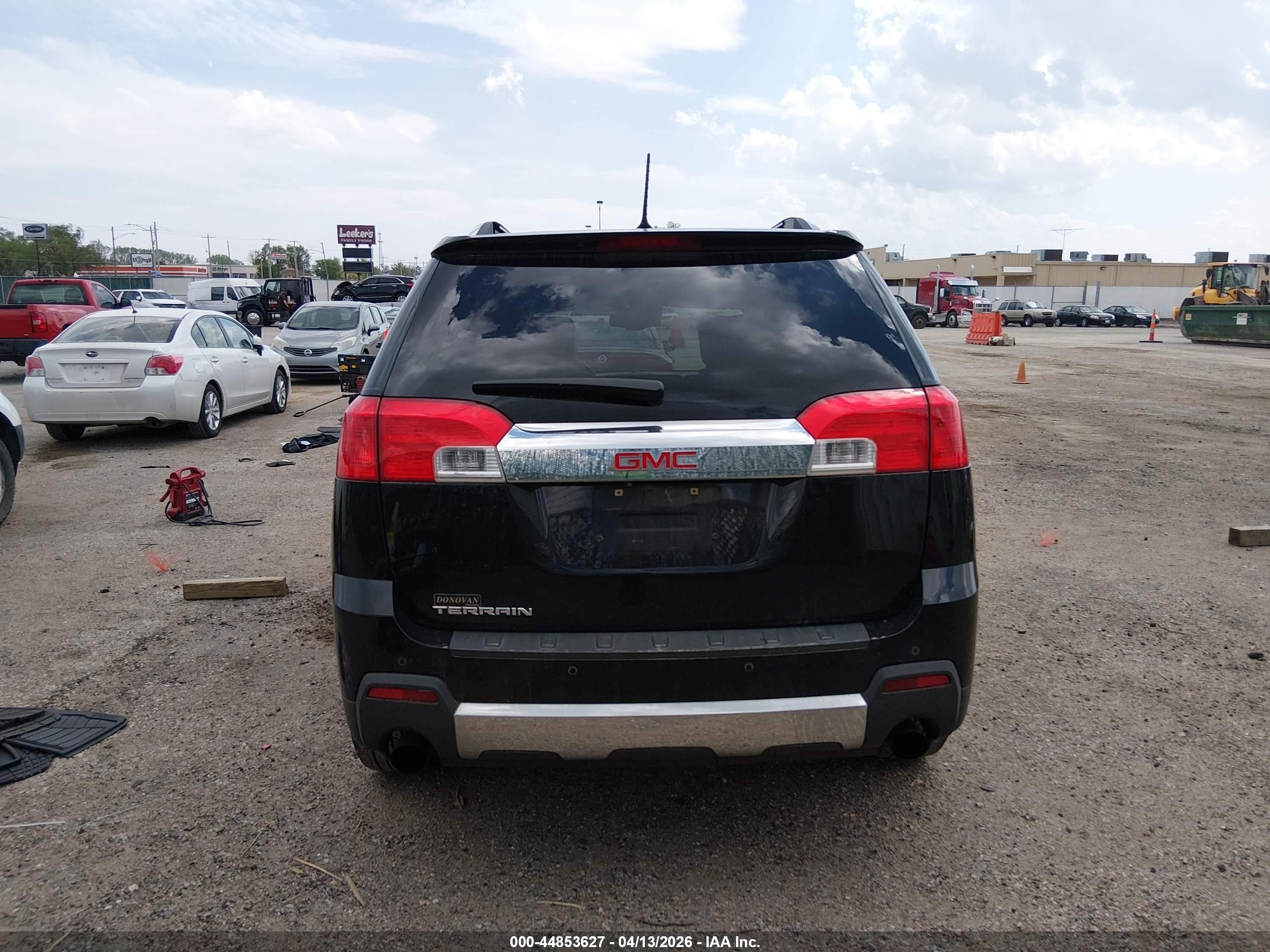 2013 Gmc Terrain Slt-2 Черный vin: 2GKFLWE35D6186577