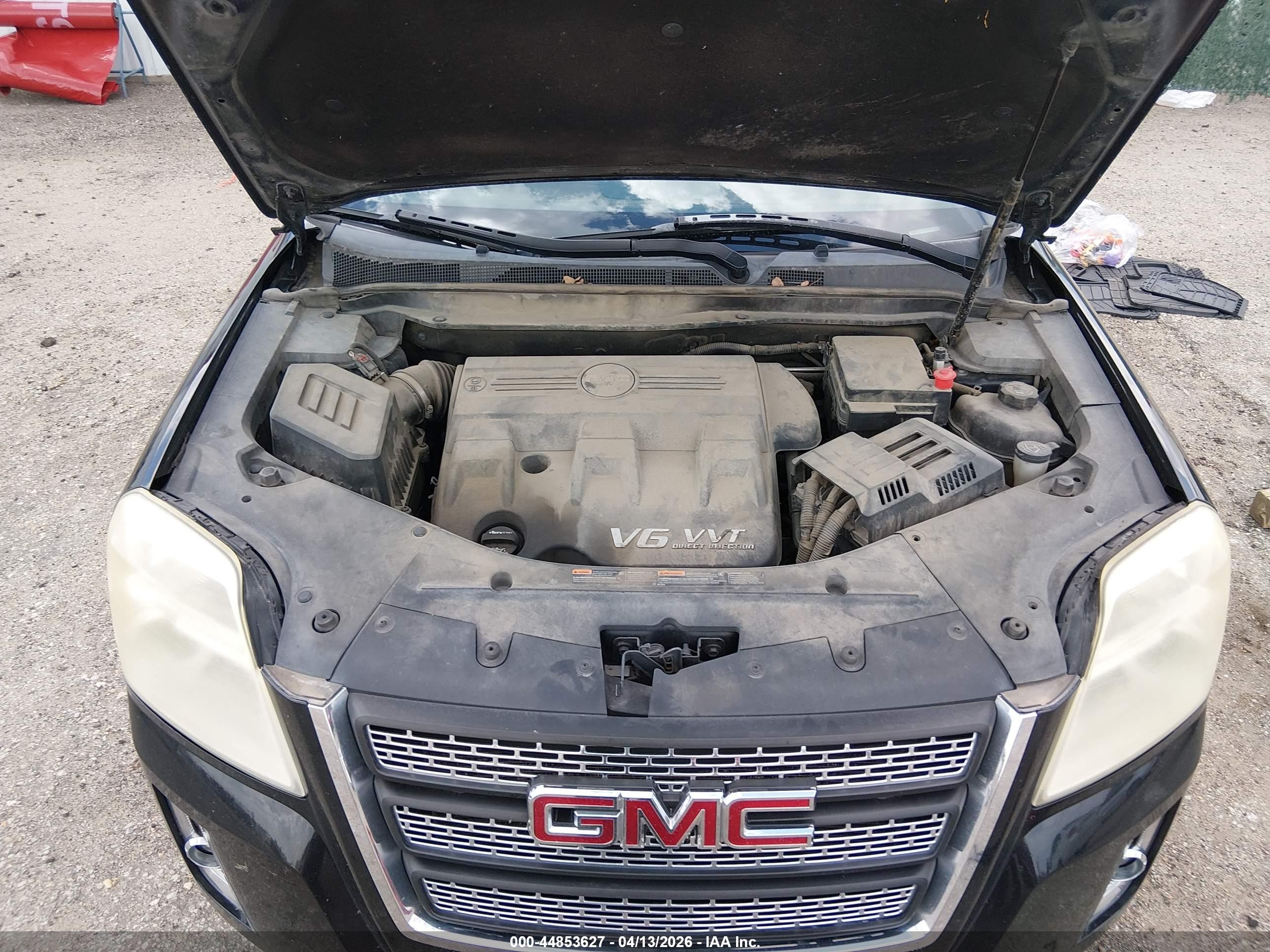 2013 Gmc Terrain Slt-2 Черный vin: 2GKFLWE35D6186577