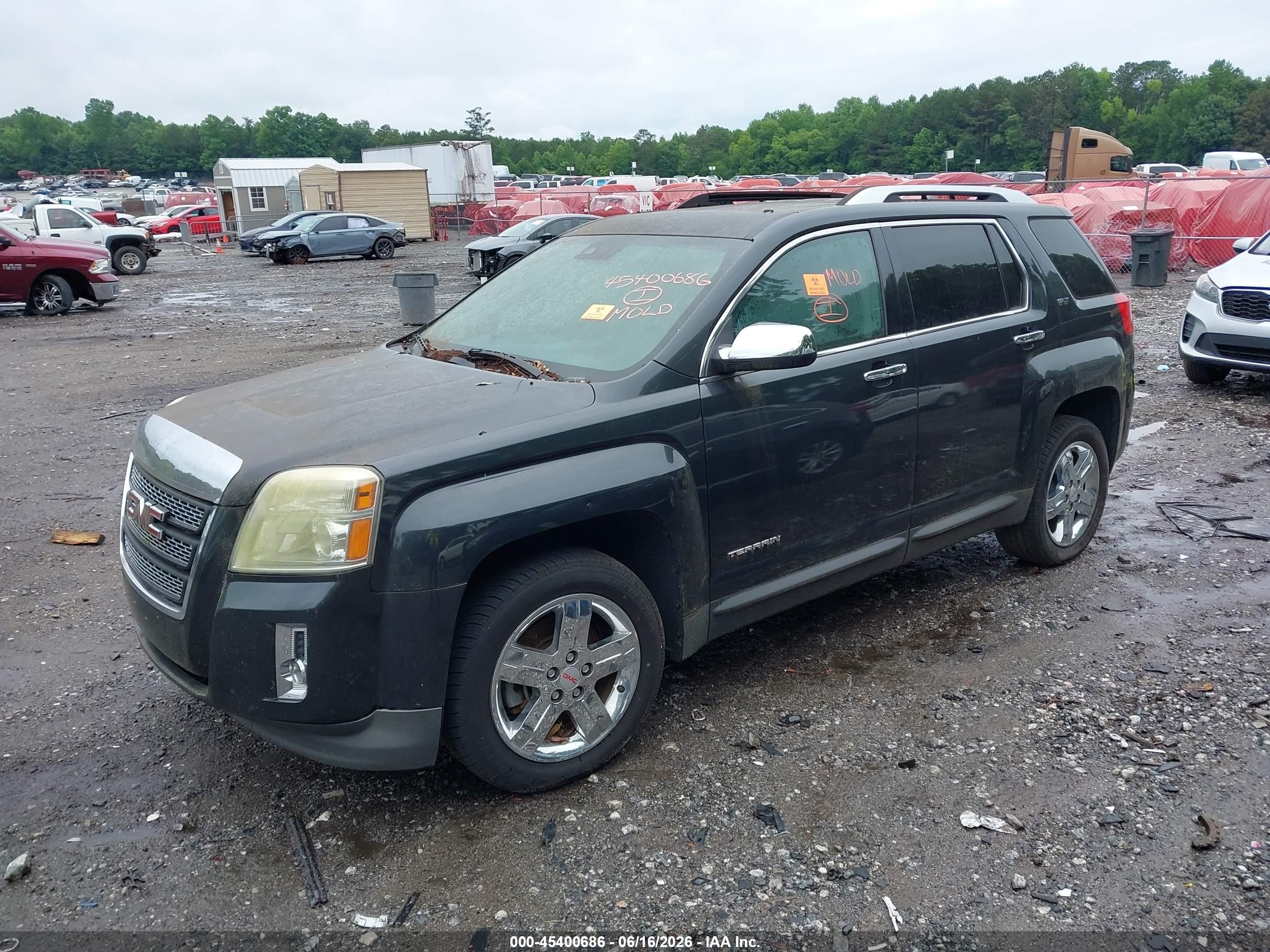2013 Gmc Terrain Slt-2 Gray vin: 2GKFLWE35D6260581