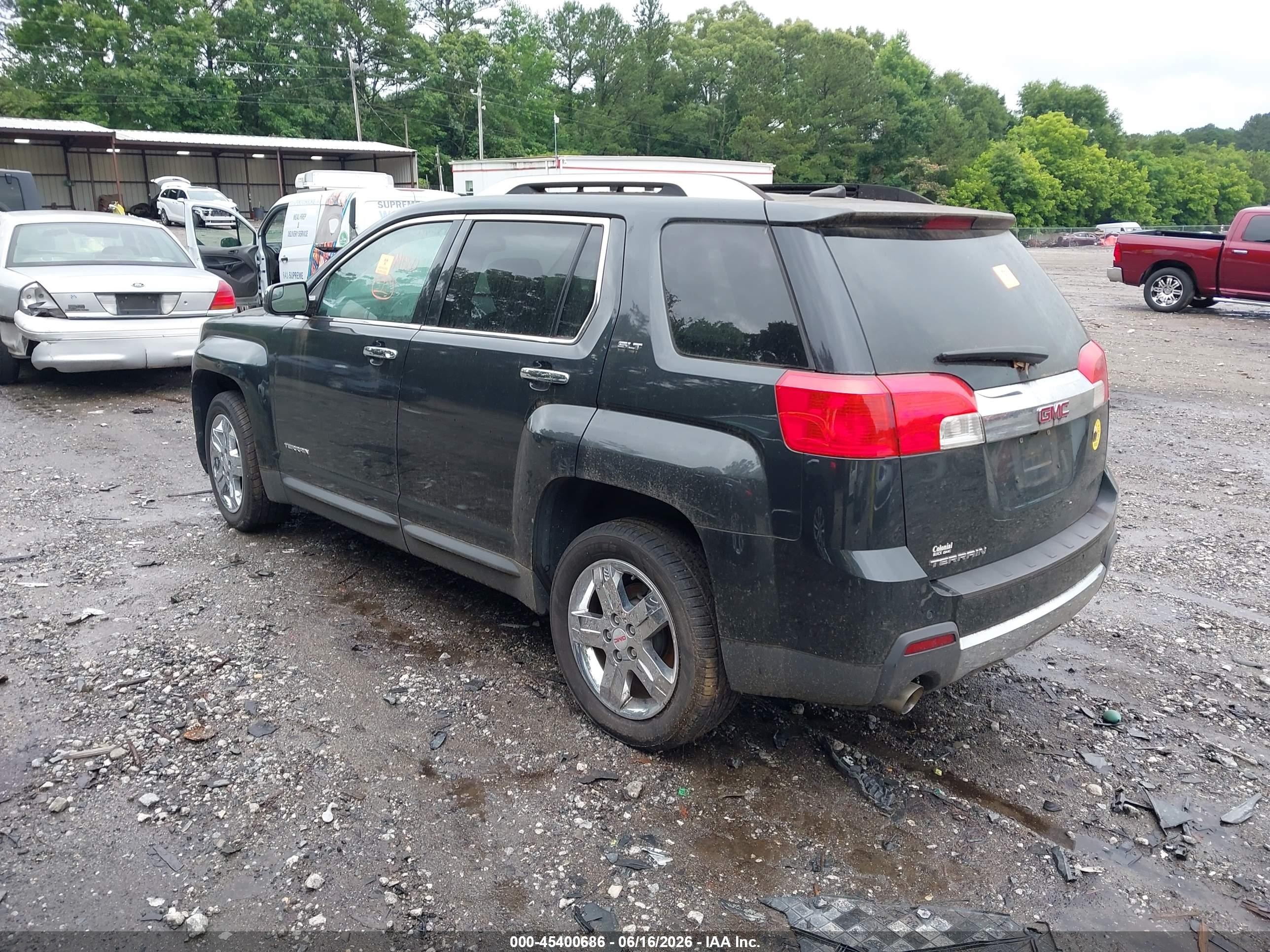 2013 Gmc Terrain Slt-2 Gray vin: 2GKFLWE35D6260581
