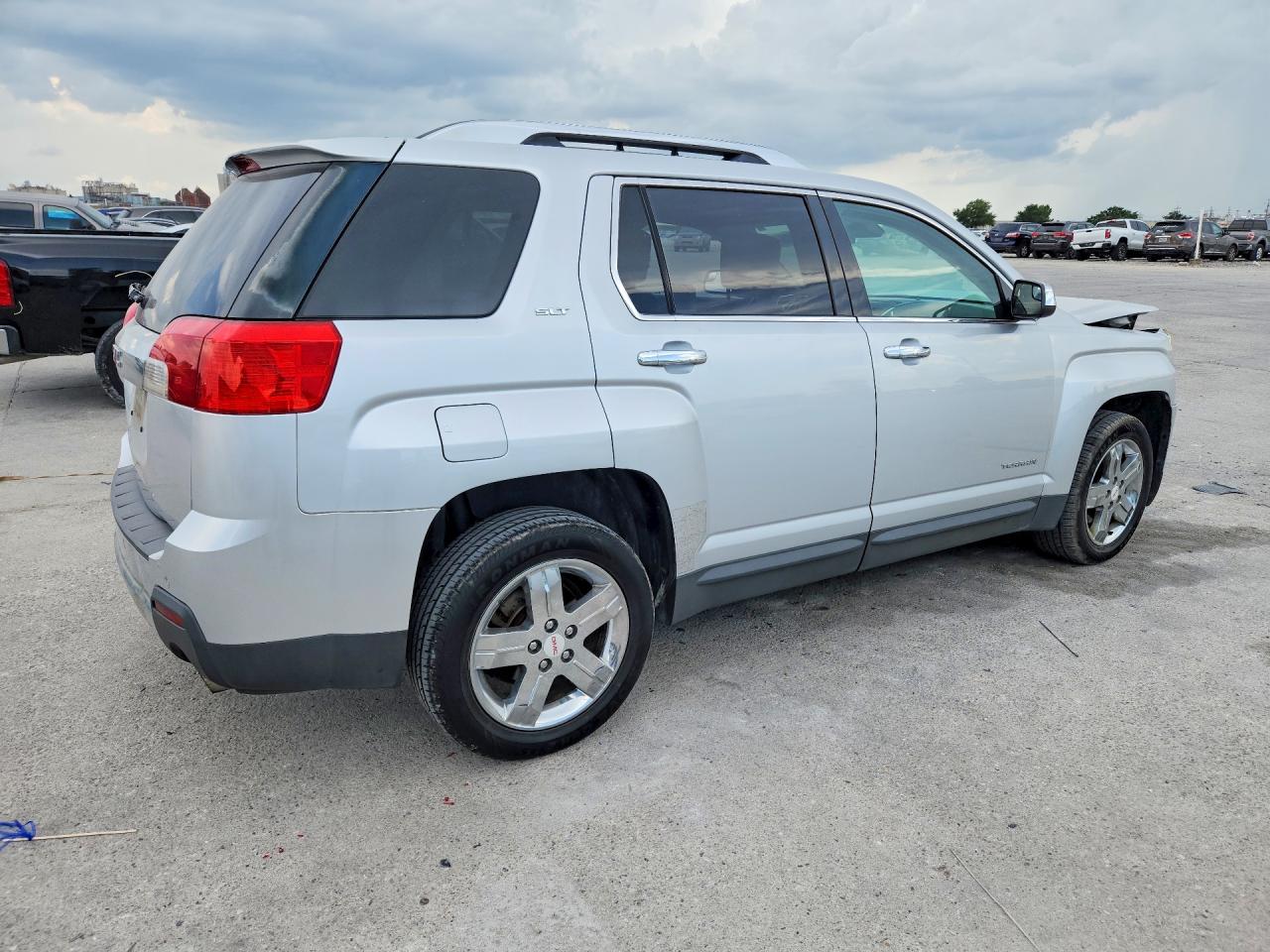 2013 Gmc Terrain Slt Silver vin: 2GKFLWE35D6424962
