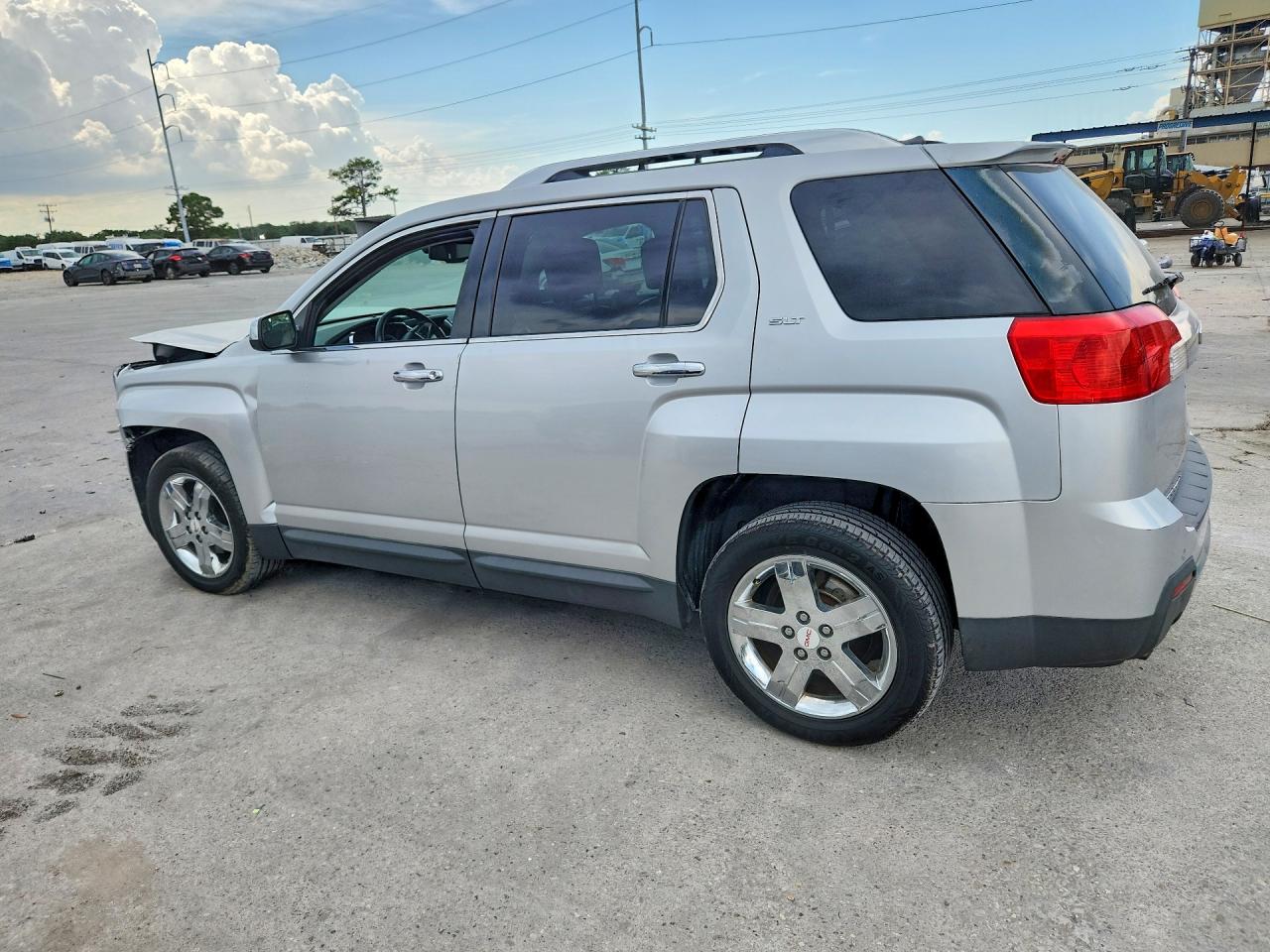 2013 Gmc Terrain Slt Silver vin: 2GKFLWE35D6424962