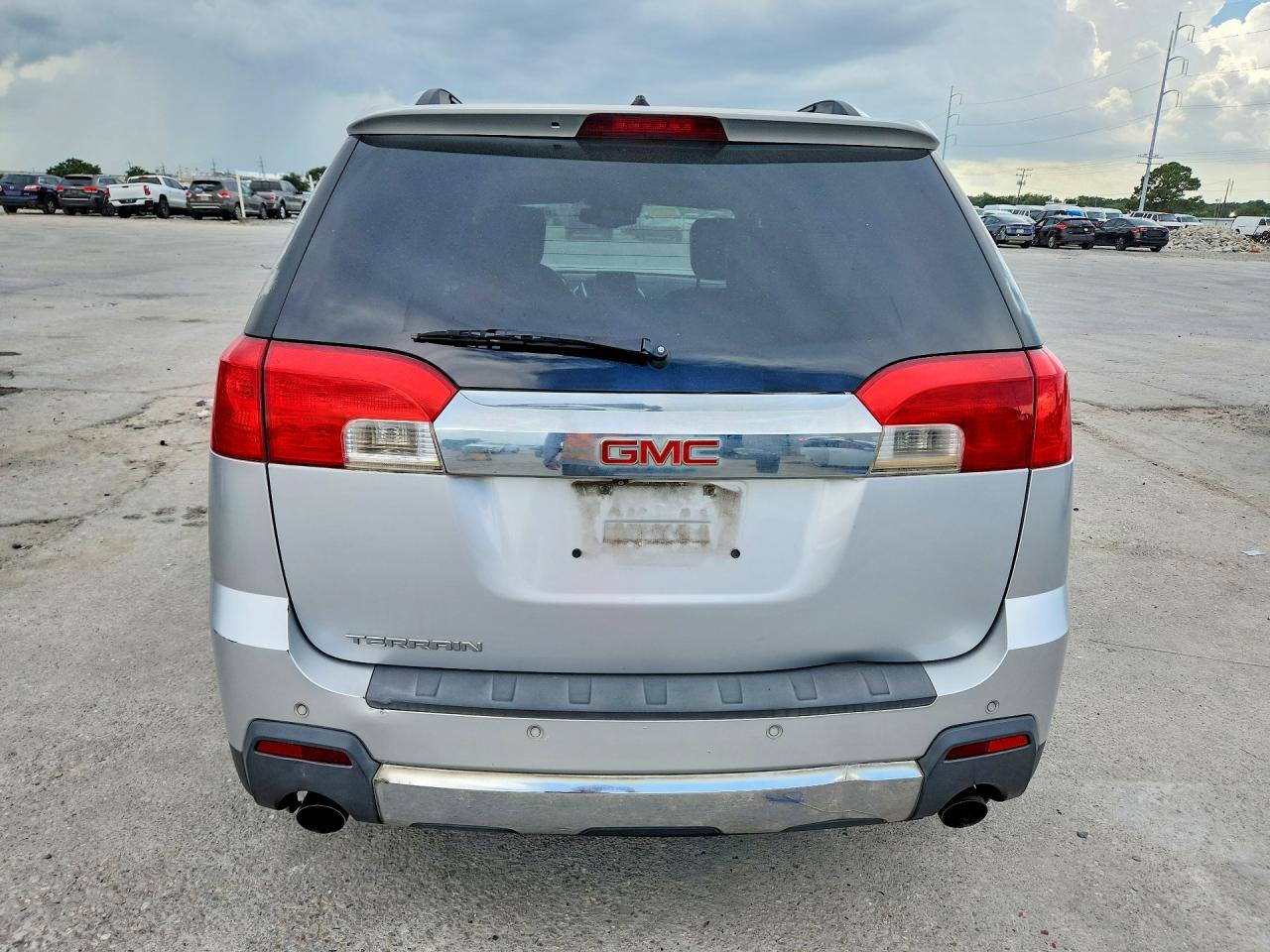 2013 Gmc Terrain Slt Silver vin: 2GKFLWE35D6424962