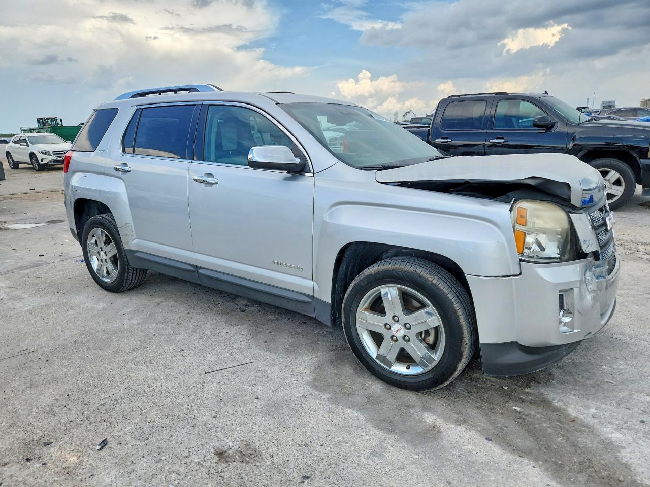2013 Gmc Terrain Slt Silver vin: 2GKFLWE35D6424962
