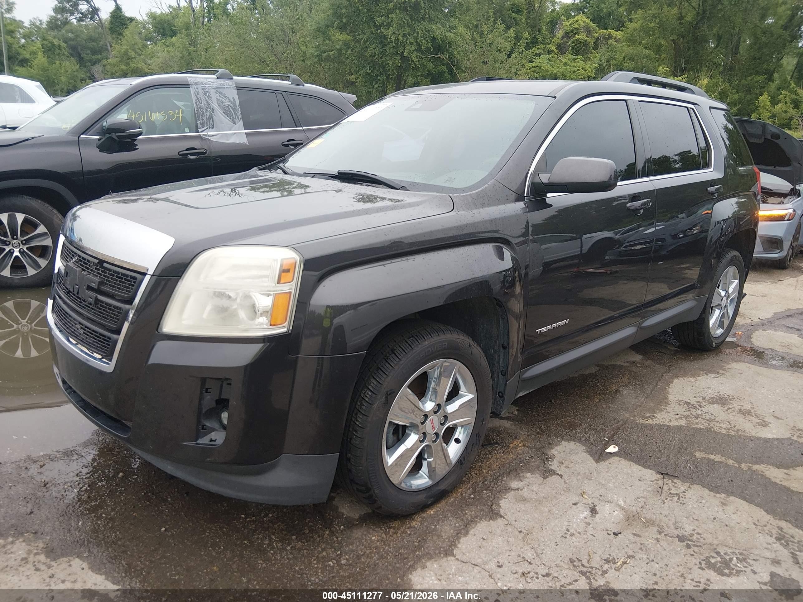2015 Gmc Terrain Sle-2 Gray vin: 2GKFLWE35F6269056