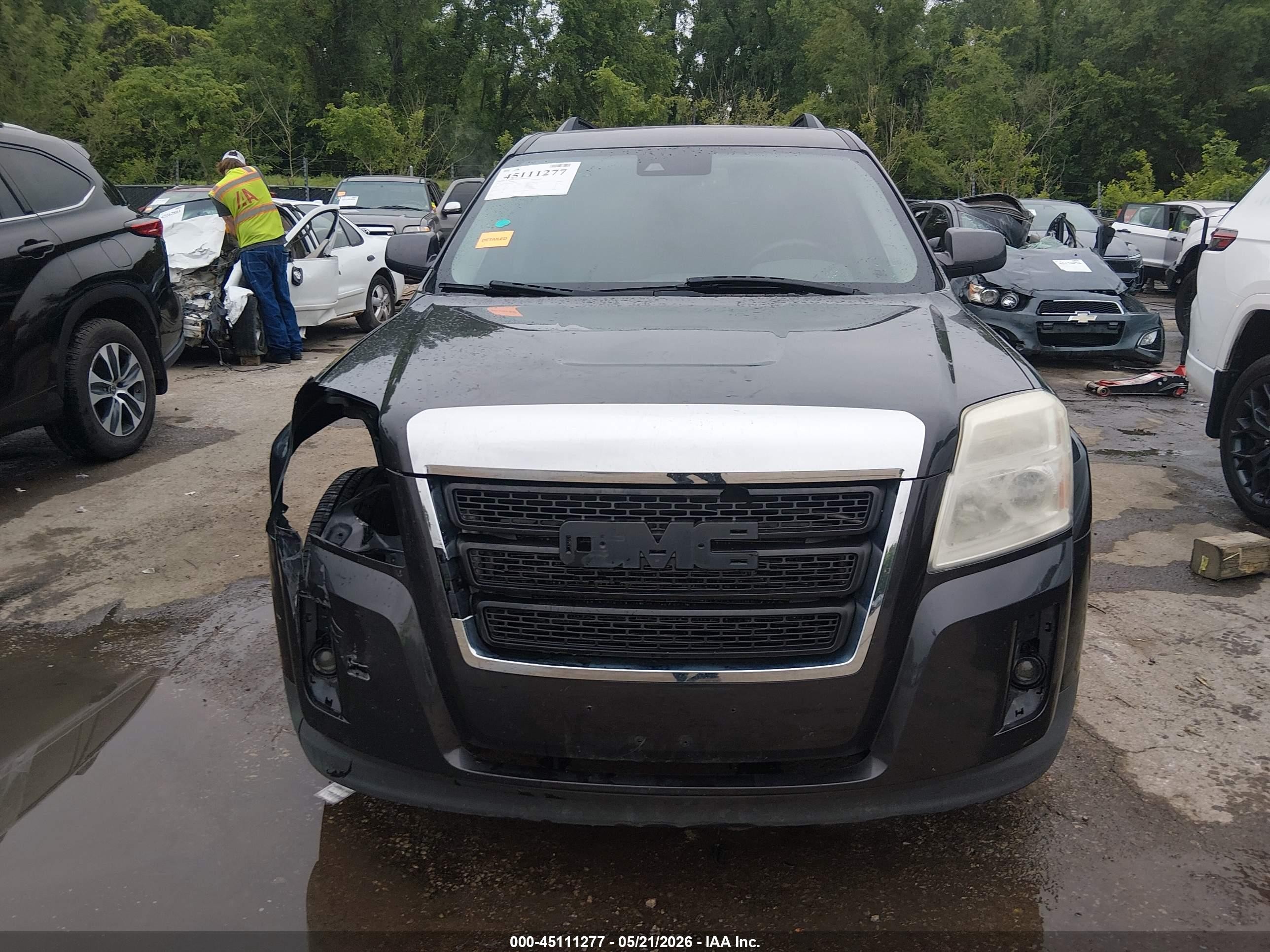 2015 Gmc Terrain Sle-2 Gray vin: 2GKFLWE35F6269056
