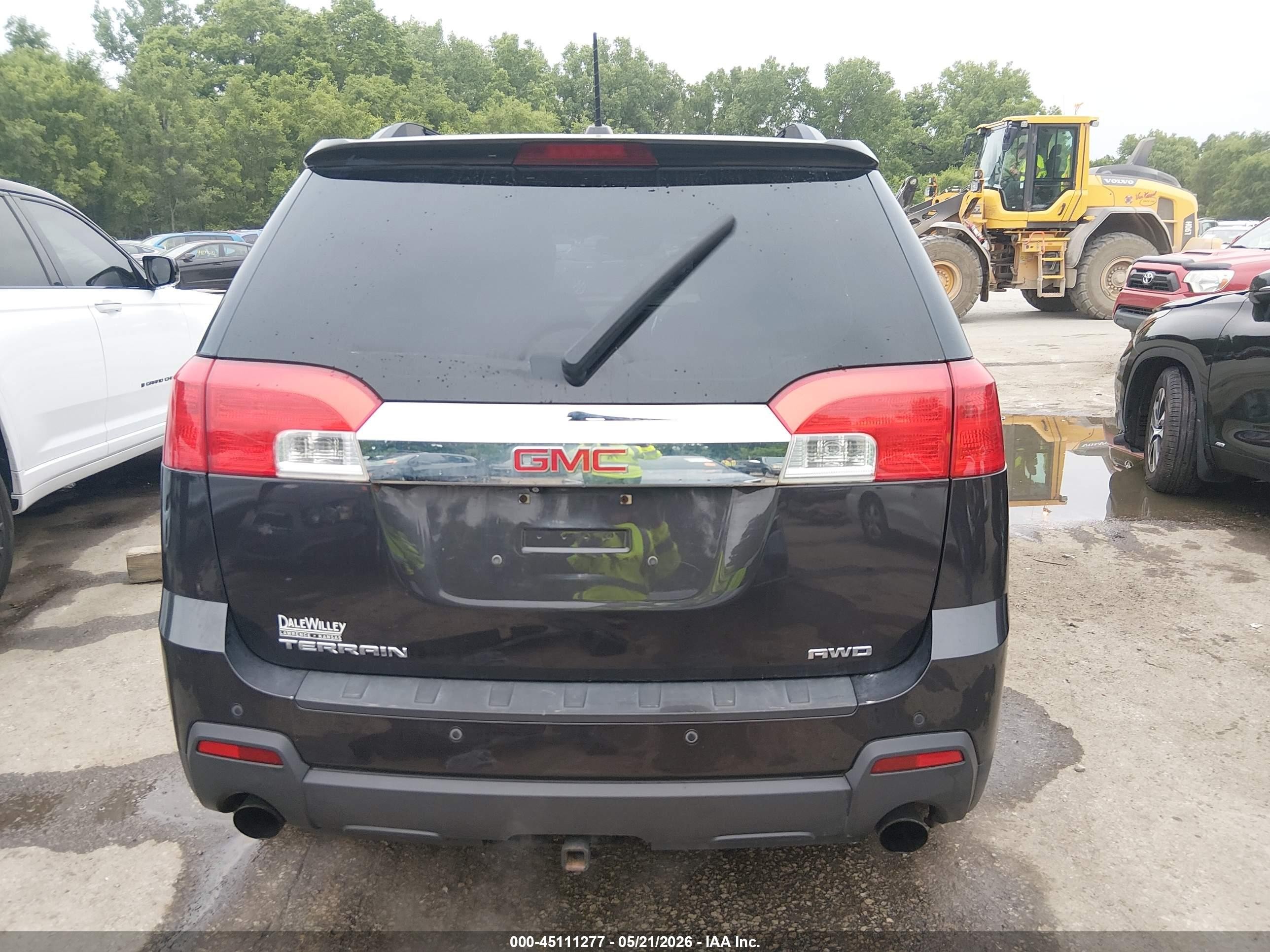 2015 Gmc Terrain Sle-2 Gray vin: 2GKFLWE35F6269056