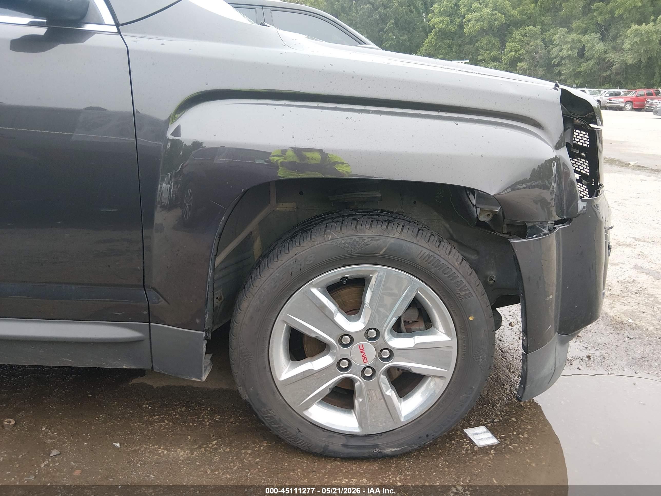 2015 Gmc Terrain Sle-2 Gray vin: 2GKFLWE35F6269056