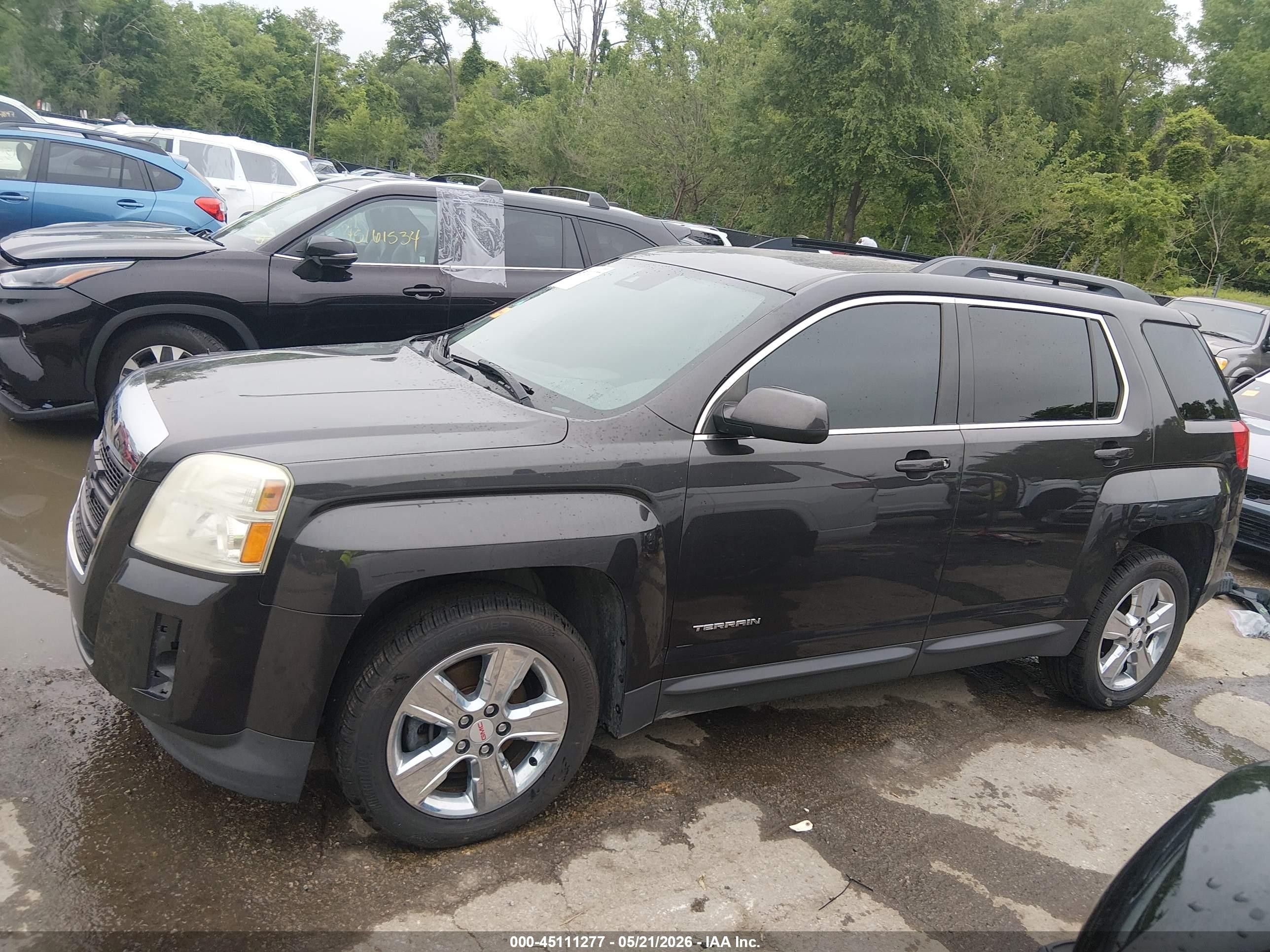 2015 Gmc Terrain Sle-2 Gray vin: 2GKFLWE35F6269056