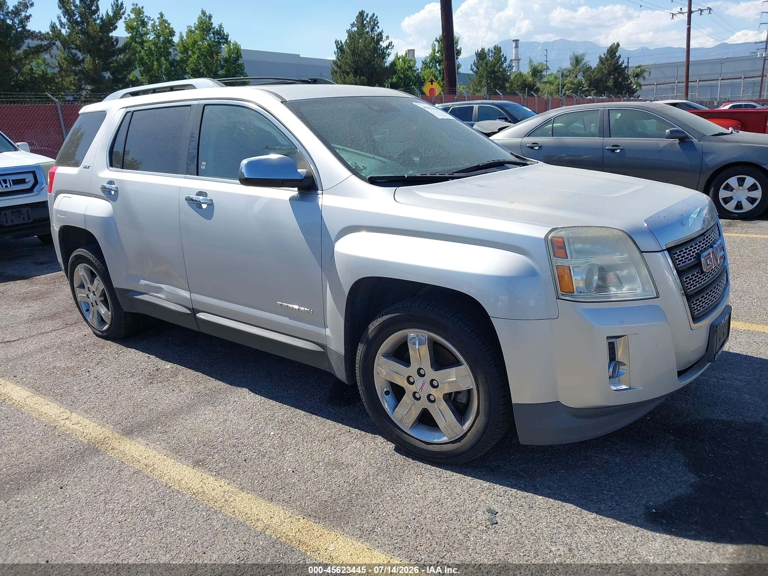 2013 Gmc Terrain Slt-2 Gray vin: 2GKFLWE36D6172171