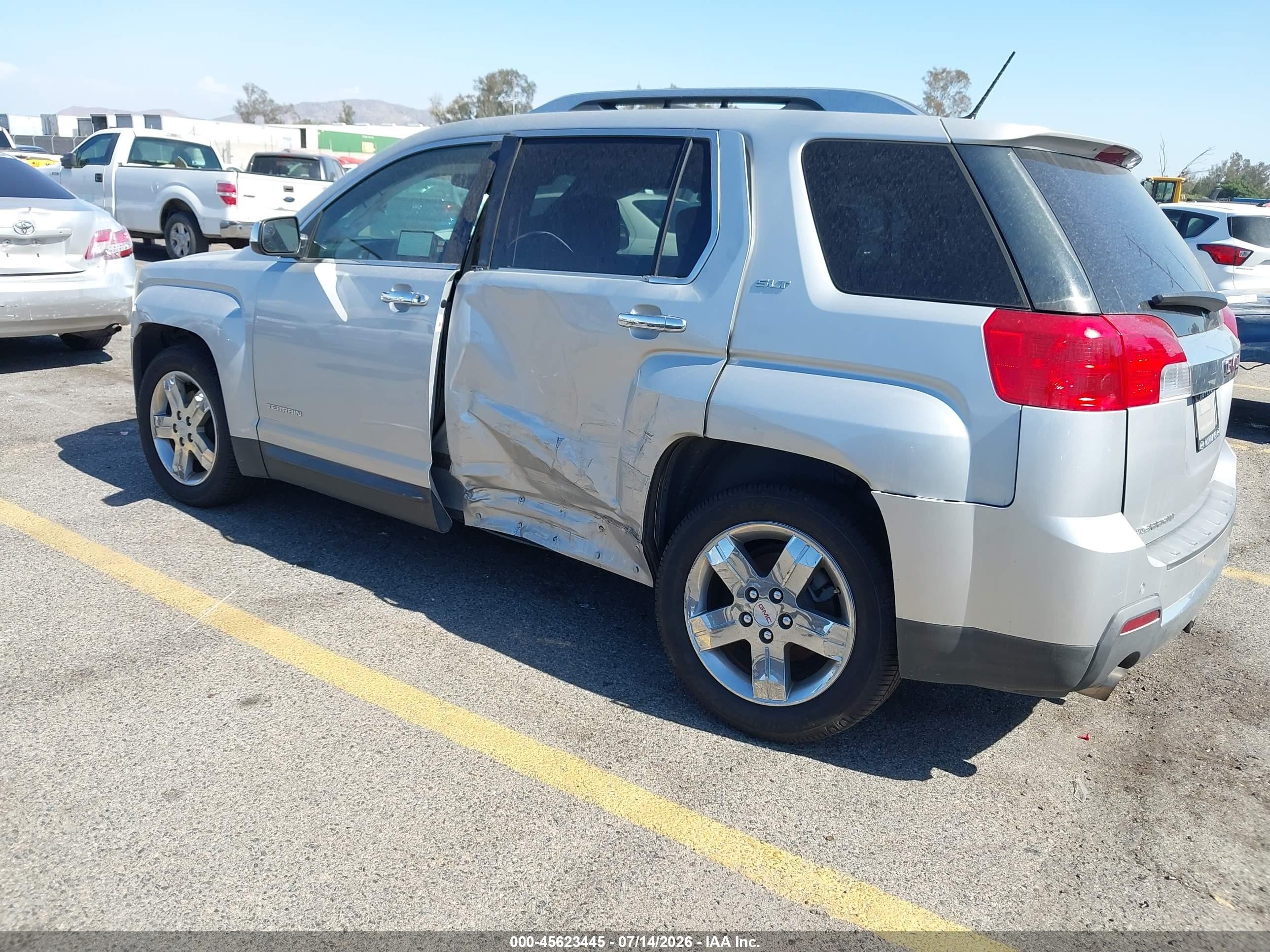 2013 Gmc Terrain Slt-2 Серый vin: 2GKFLWE36D6172171