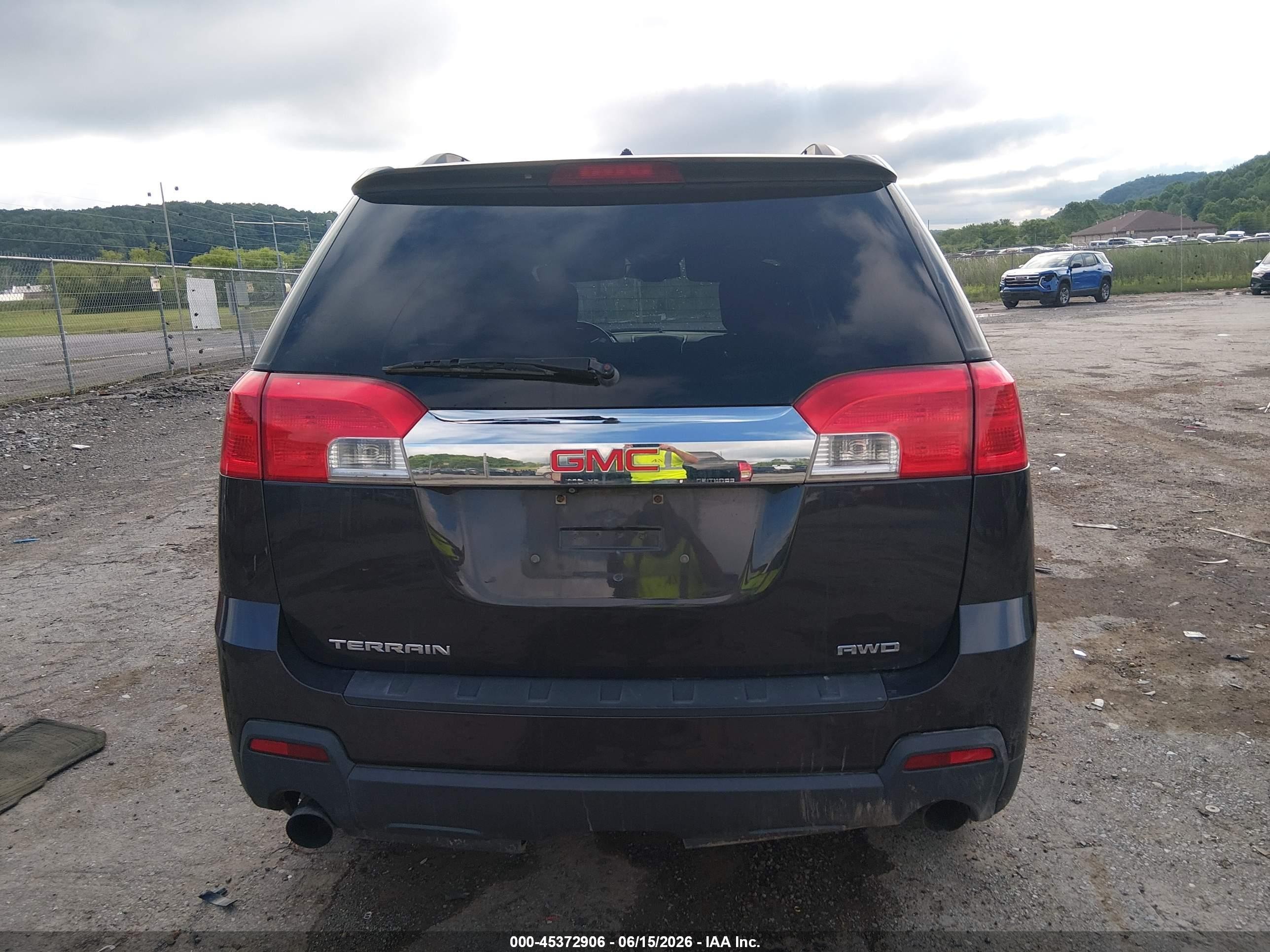 2014 Gmc Terrain Sle-2 Gray vin: 2GKFLWE36E6370069