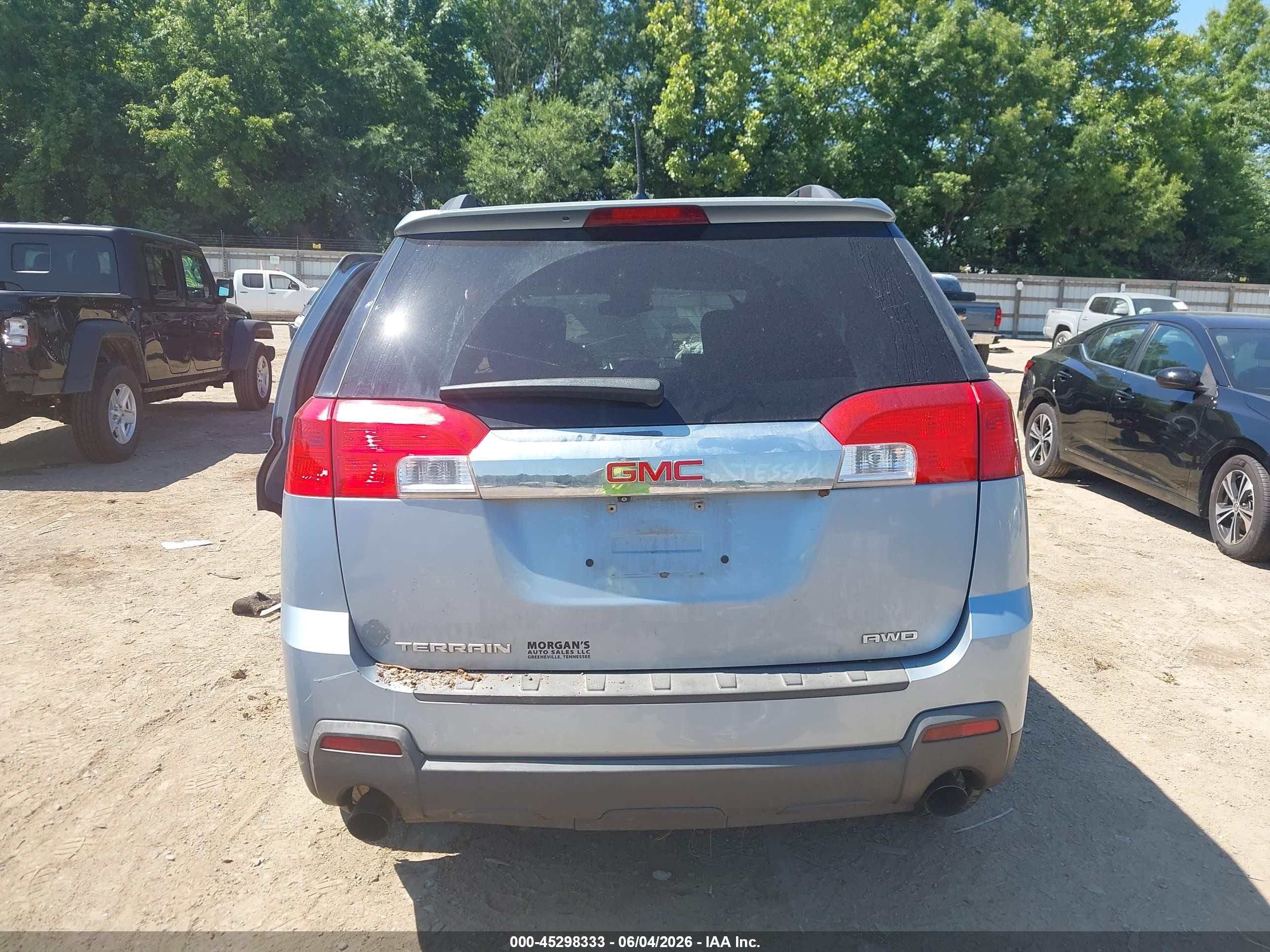 2014 Gmc Terrain Sle-2 Blue vin: 2GKFLWE37E6319518