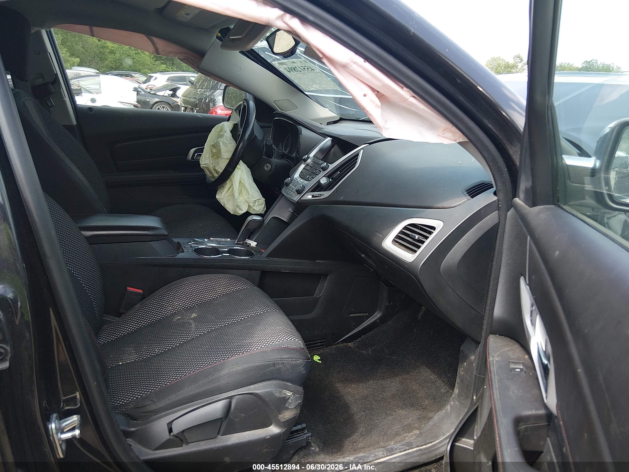 2015 Gmc Terrain Sle-2 Черный vin: 2GKFLWE37F6409222