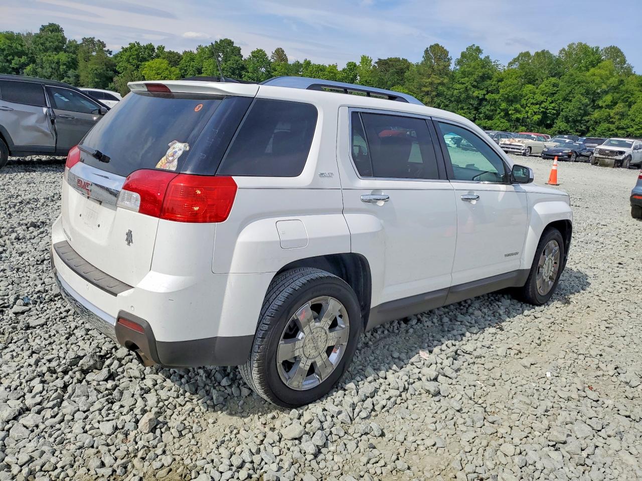 2013 Gmc Terrain Slt White vin: 2GKFLWE38D6311717