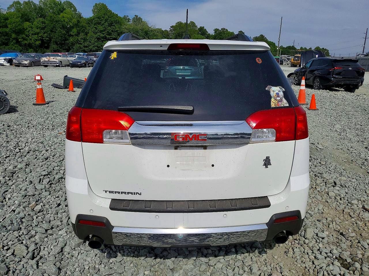 2013 Gmc Terrain Slt White vin: 2GKFLWE38D6311717
