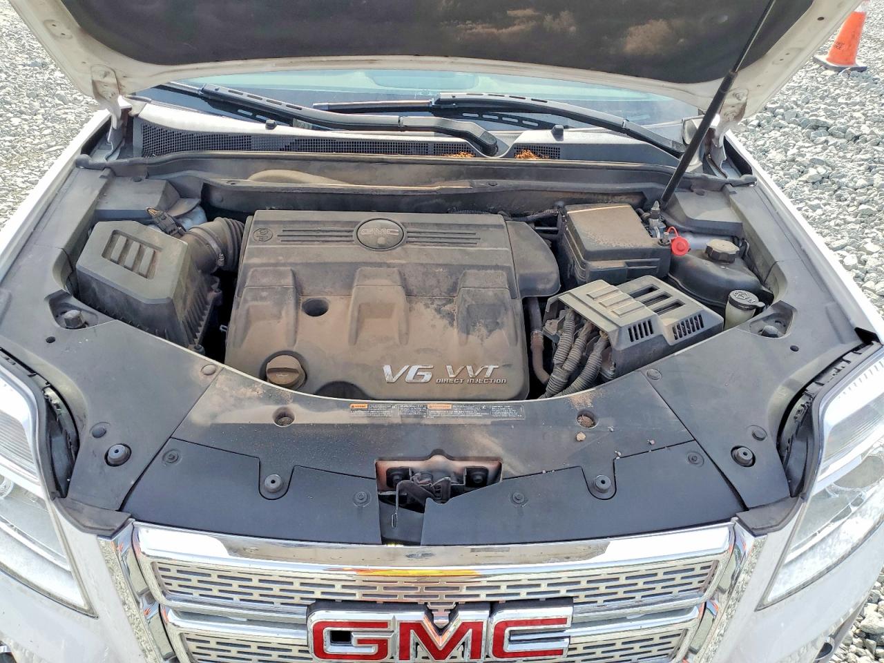 2013 Gmc Terrain Slt White vin: 2GKFLWE38D6311717