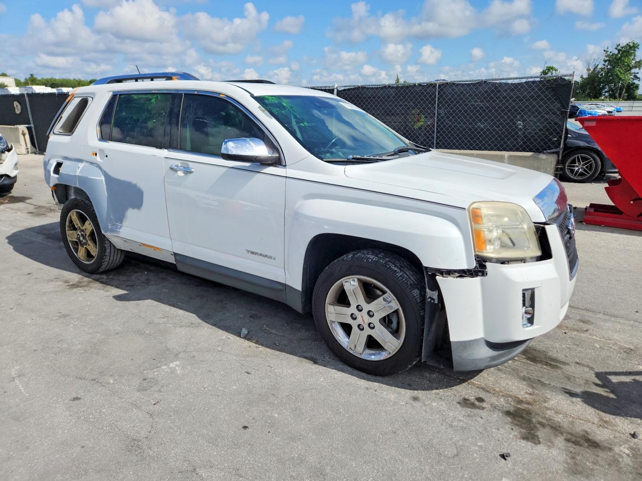 2013 Gmc Terrain Slt White vin: 2GKFLWE39D6236140