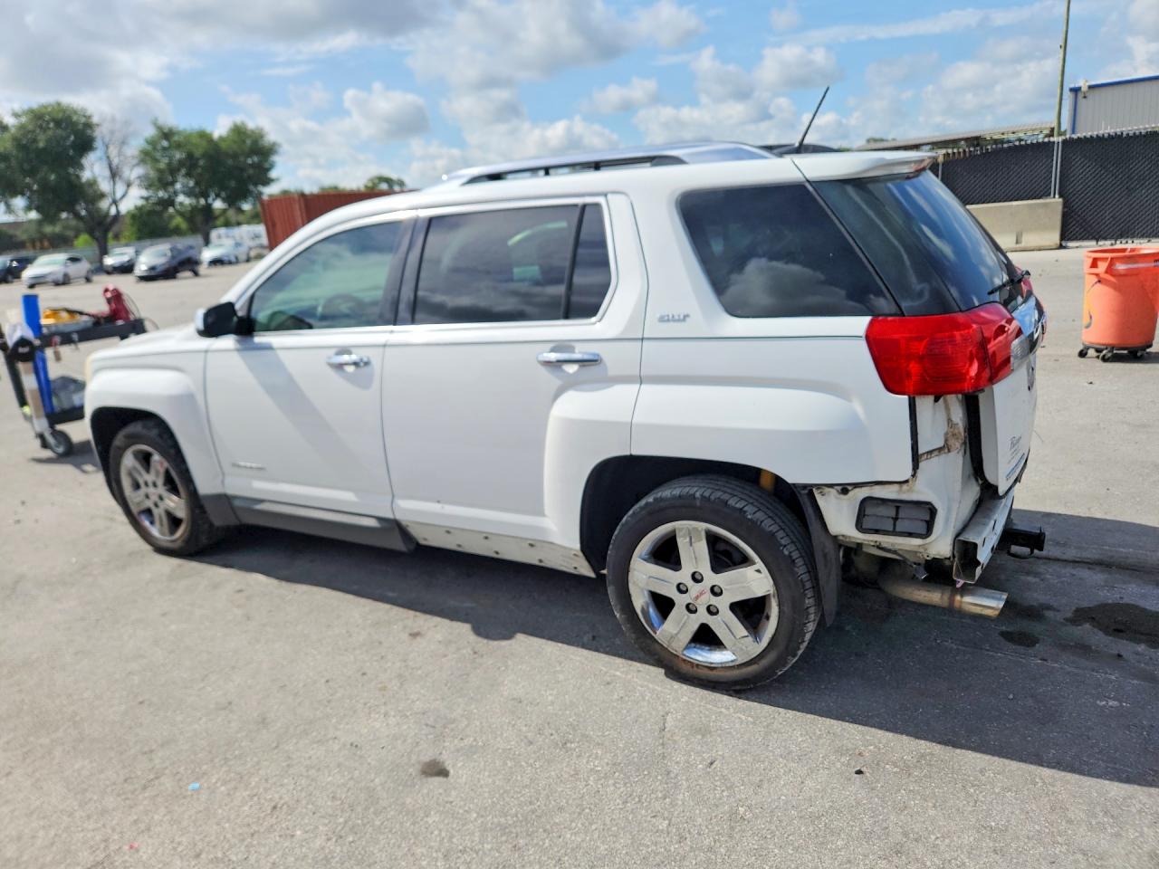 2013 Gmc Terrain Slt White vin: 2GKFLWE39D6236140