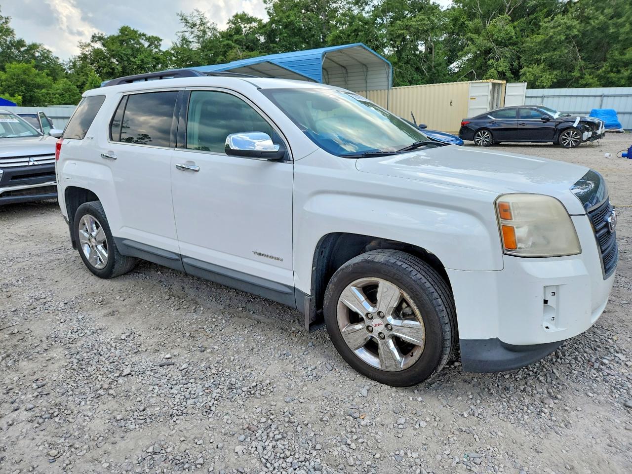 2015 Gmc Terrain Sle White vin: 2GKFLWE39F6403390