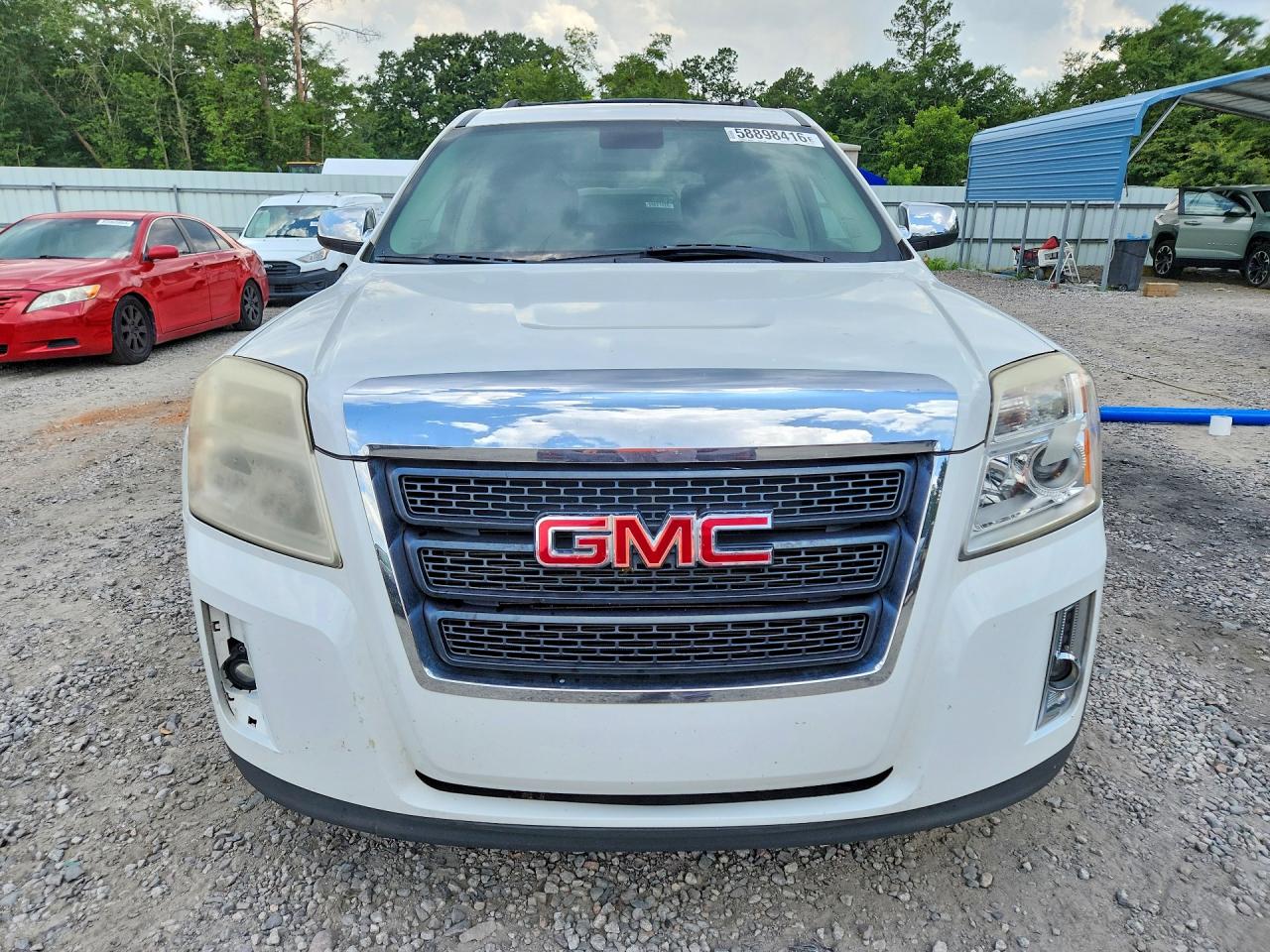 2015 Gmc Terrain Sle White vin: 2GKFLWE39F6403390