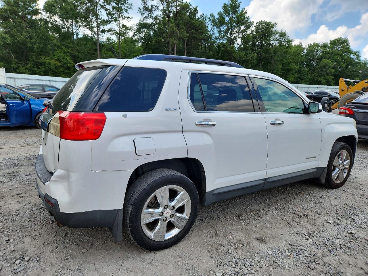 2015 Gmc Terrain Sle White vin: 2GKFLWE39F6403390