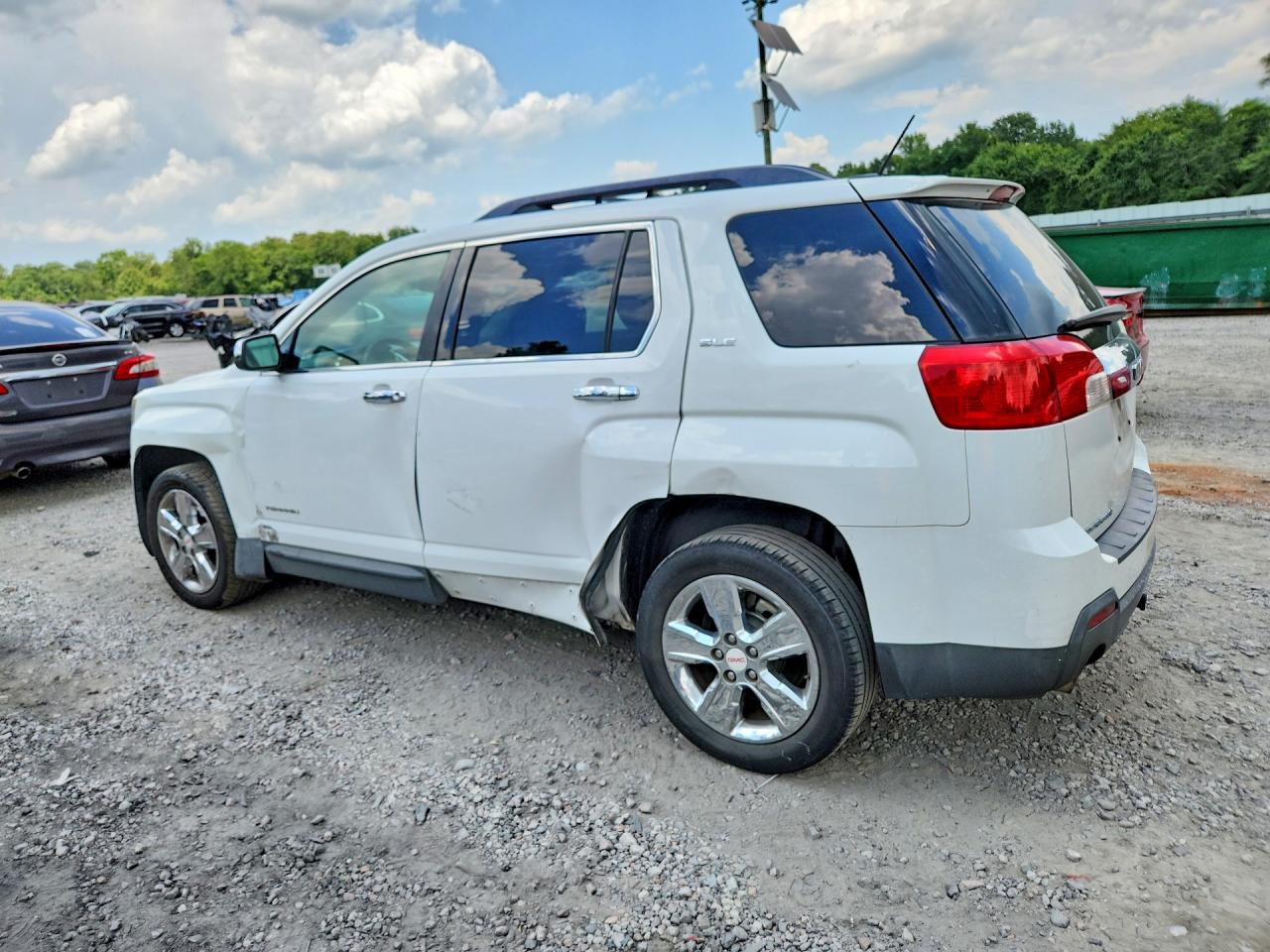 2015 Gmc Terrain Sle White vin: 2GKFLWE39F6403390