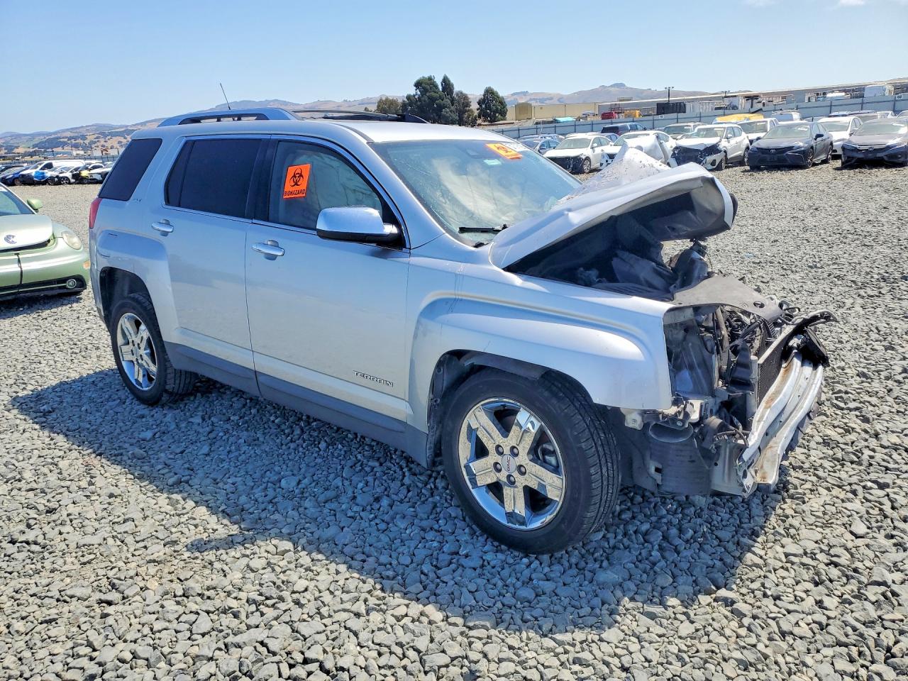 2013 Gmc Terrain Slt Silver vin: 2GKFLWE3XD6107646