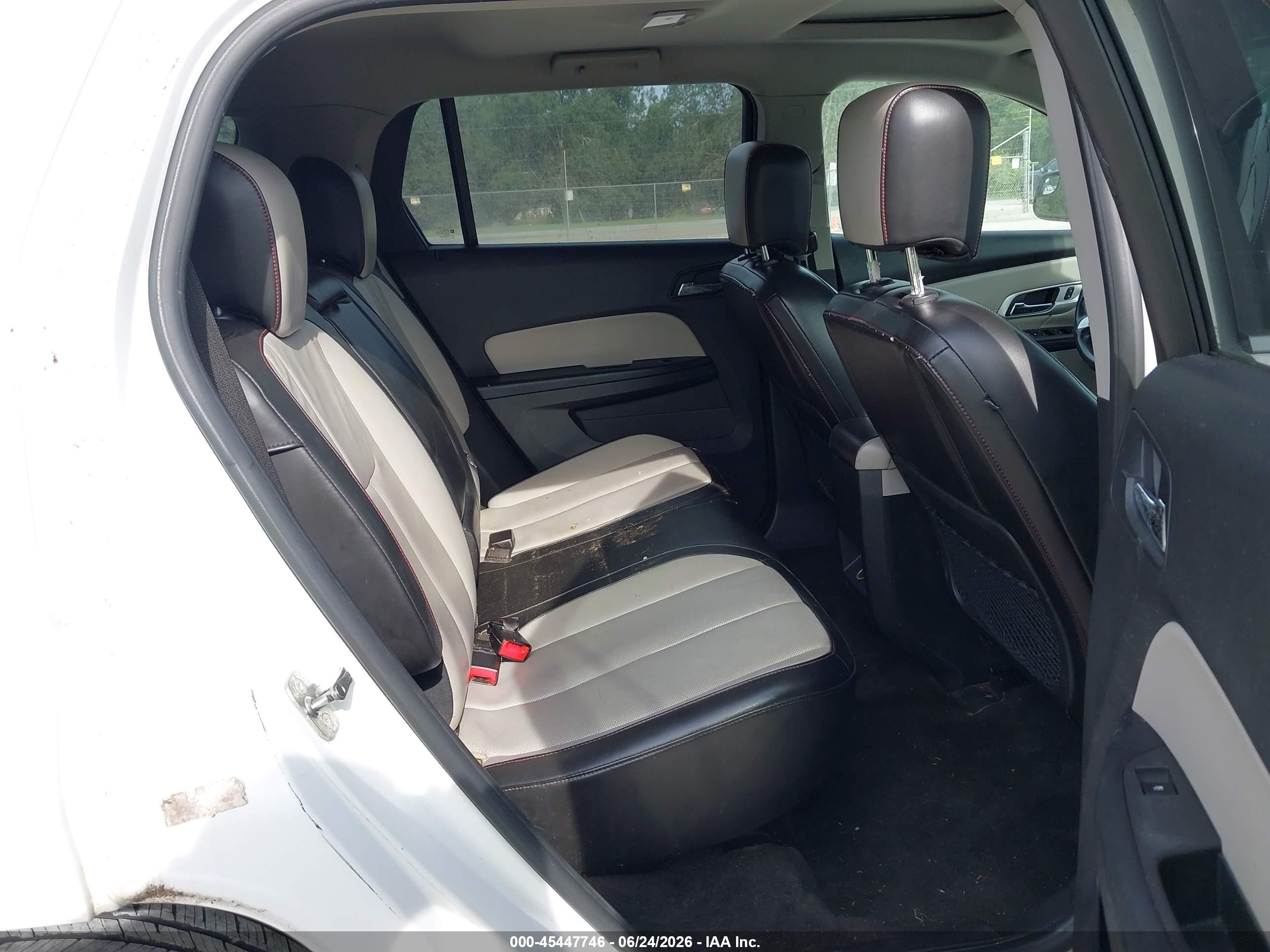 2013 Gmc Terrain Slt-2 White vin: 2GKFLWE3XD6294743
