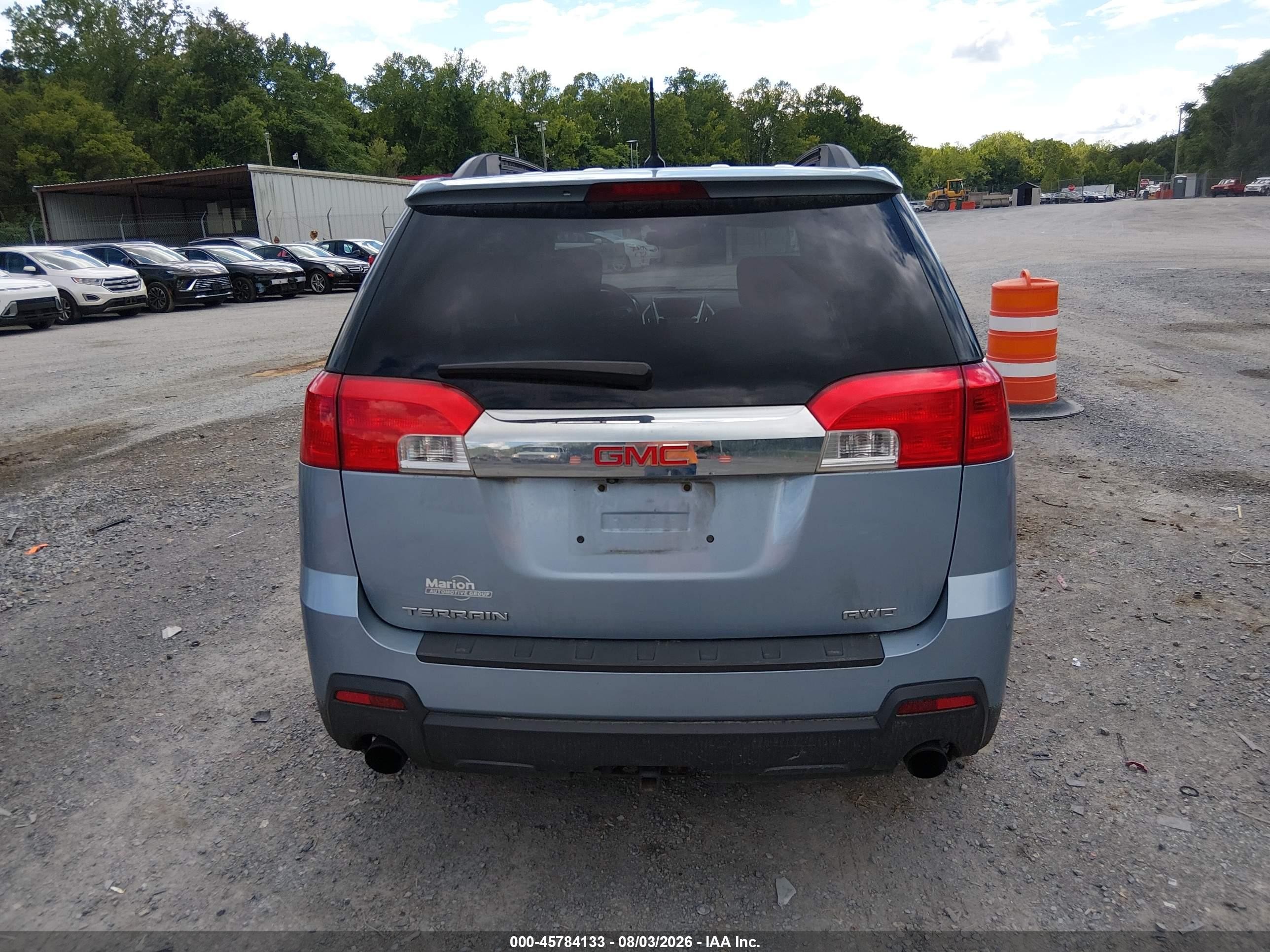 2014 Gmc Terrain Sle-2 Light Blue vin: 2GKFLWE3XE6370107
