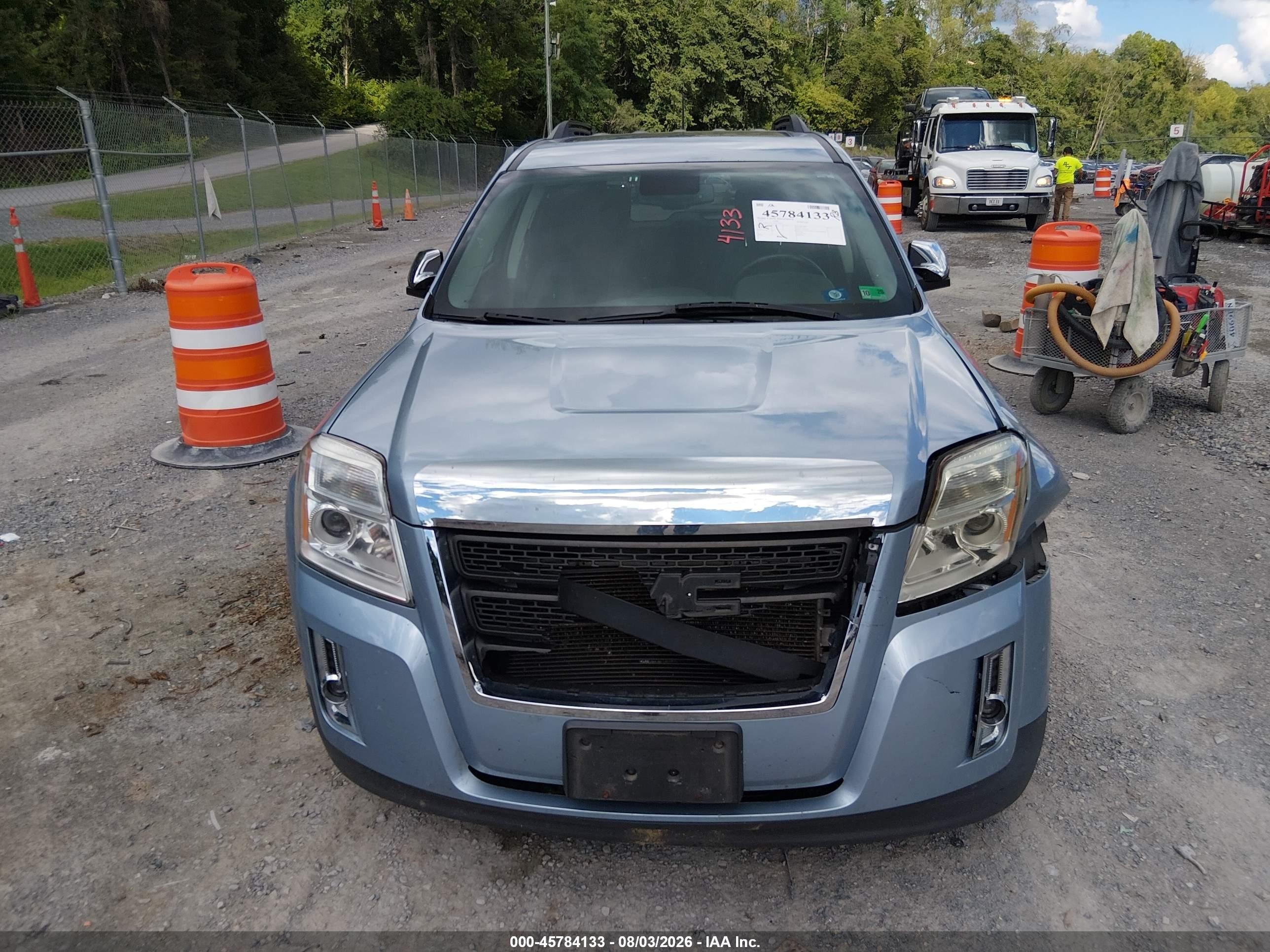2014 Gmc Terrain Sle-2 Light Blue vin: 2GKFLWE3XE6370107