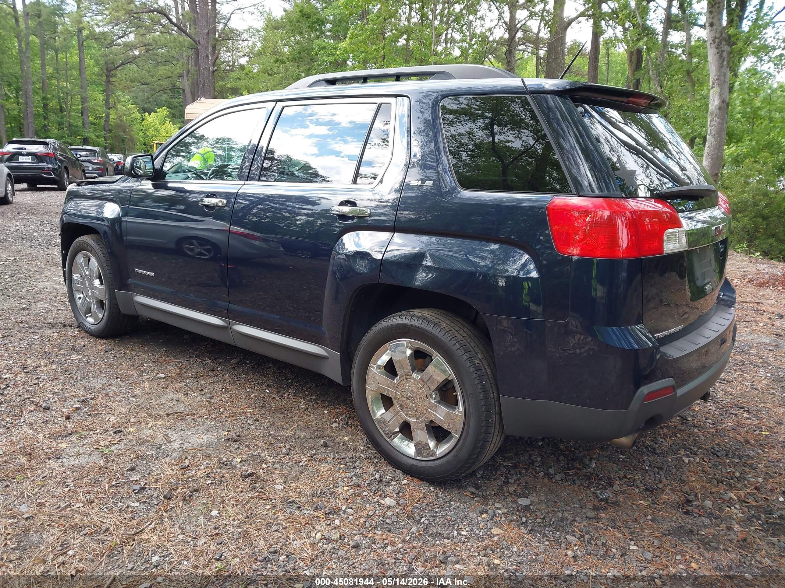 2015 Gmc Terrain Sle-2 Dark Blue vin: 2GKFLWE3XF6194015