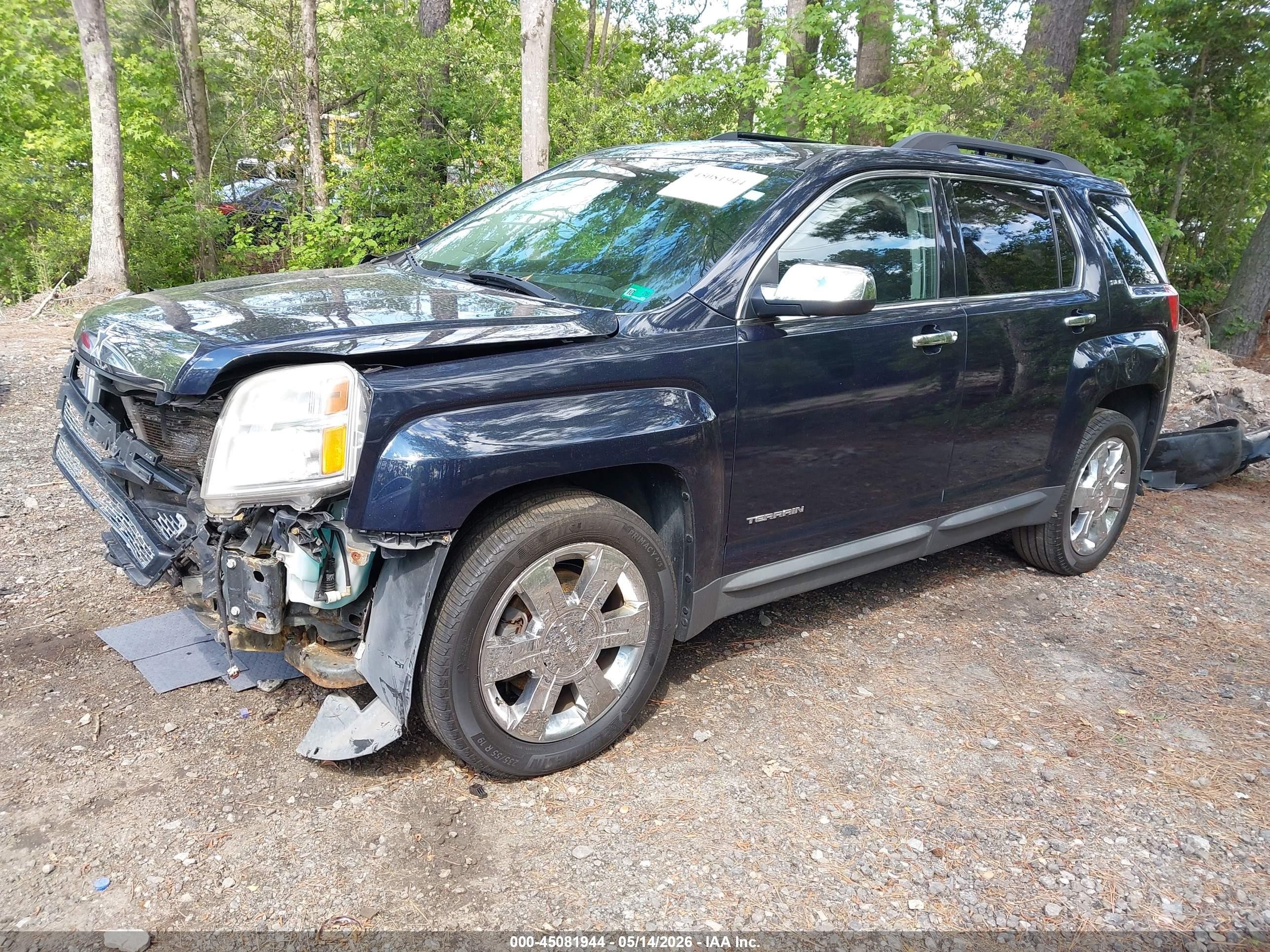 2015 Gmc Terrain Sle-2 Dark Blue vin: 2GKFLWE3XF6194015