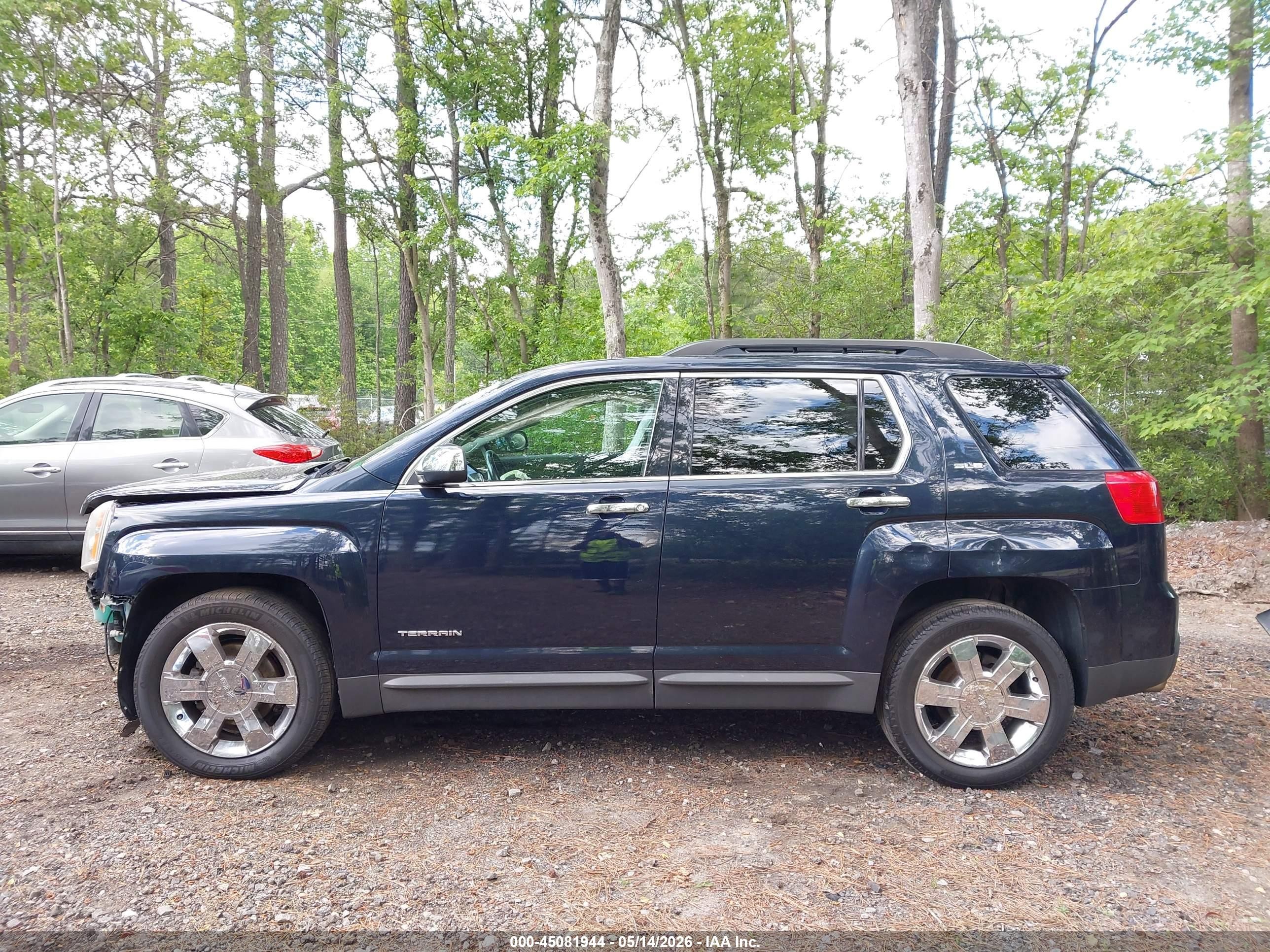 2015 Gmc Terrain Sle-2 Dark Blue vin: 2GKFLWE3XF6194015