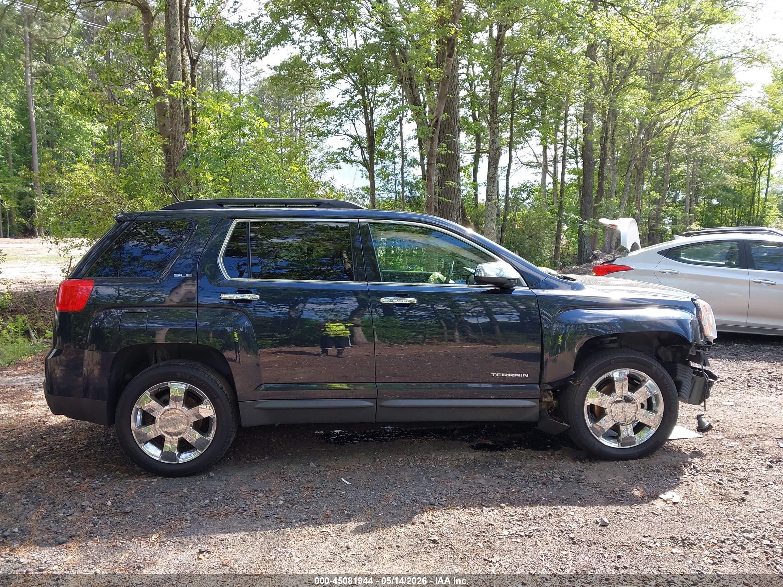 2015 Gmc Terrain Sle-2 Dark Blue vin: 2GKFLWE3XF6194015
