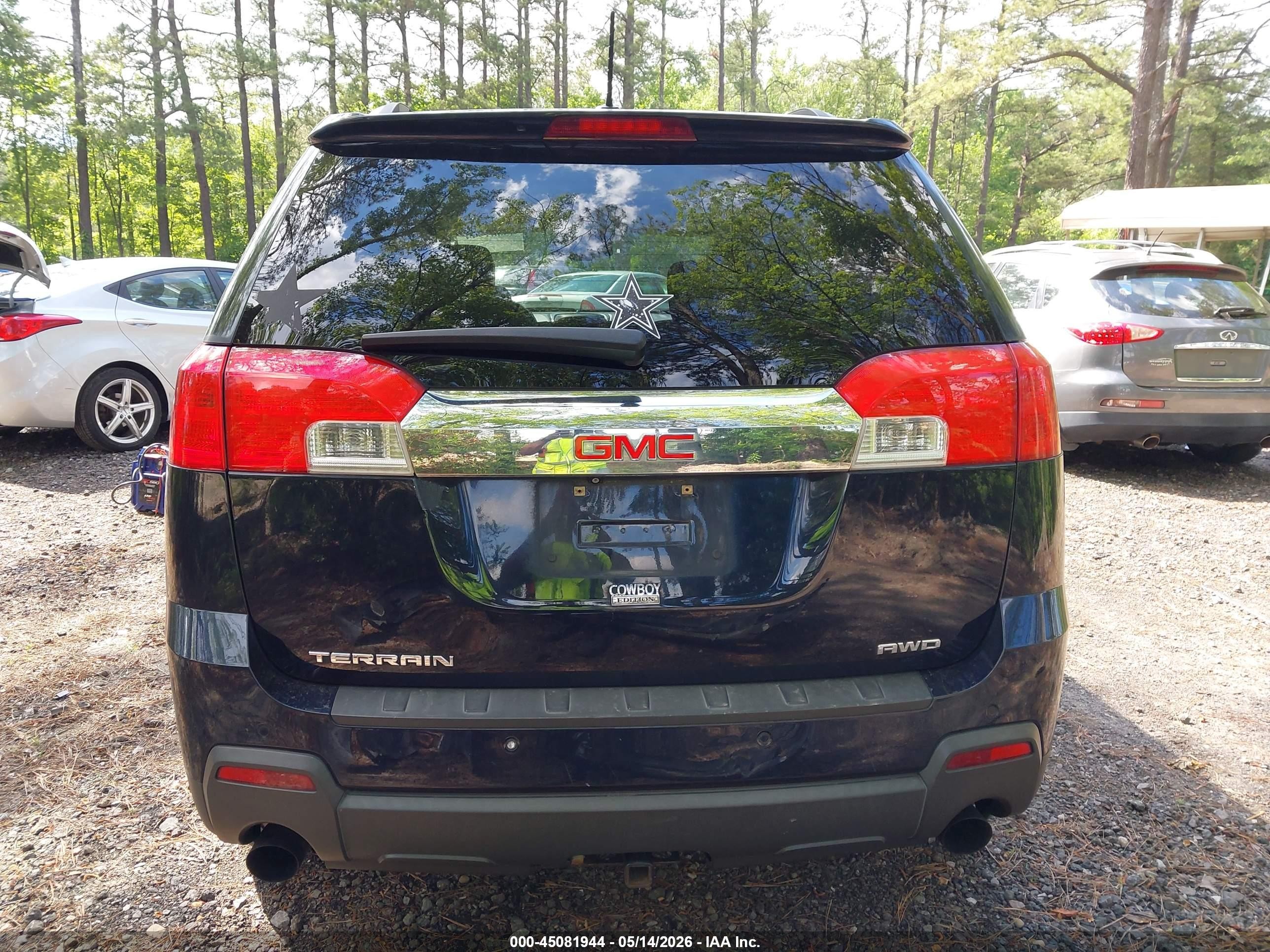 2015 Gmc Terrain Sle-2 Dark Blue vin: 2GKFLWE3XF6194015