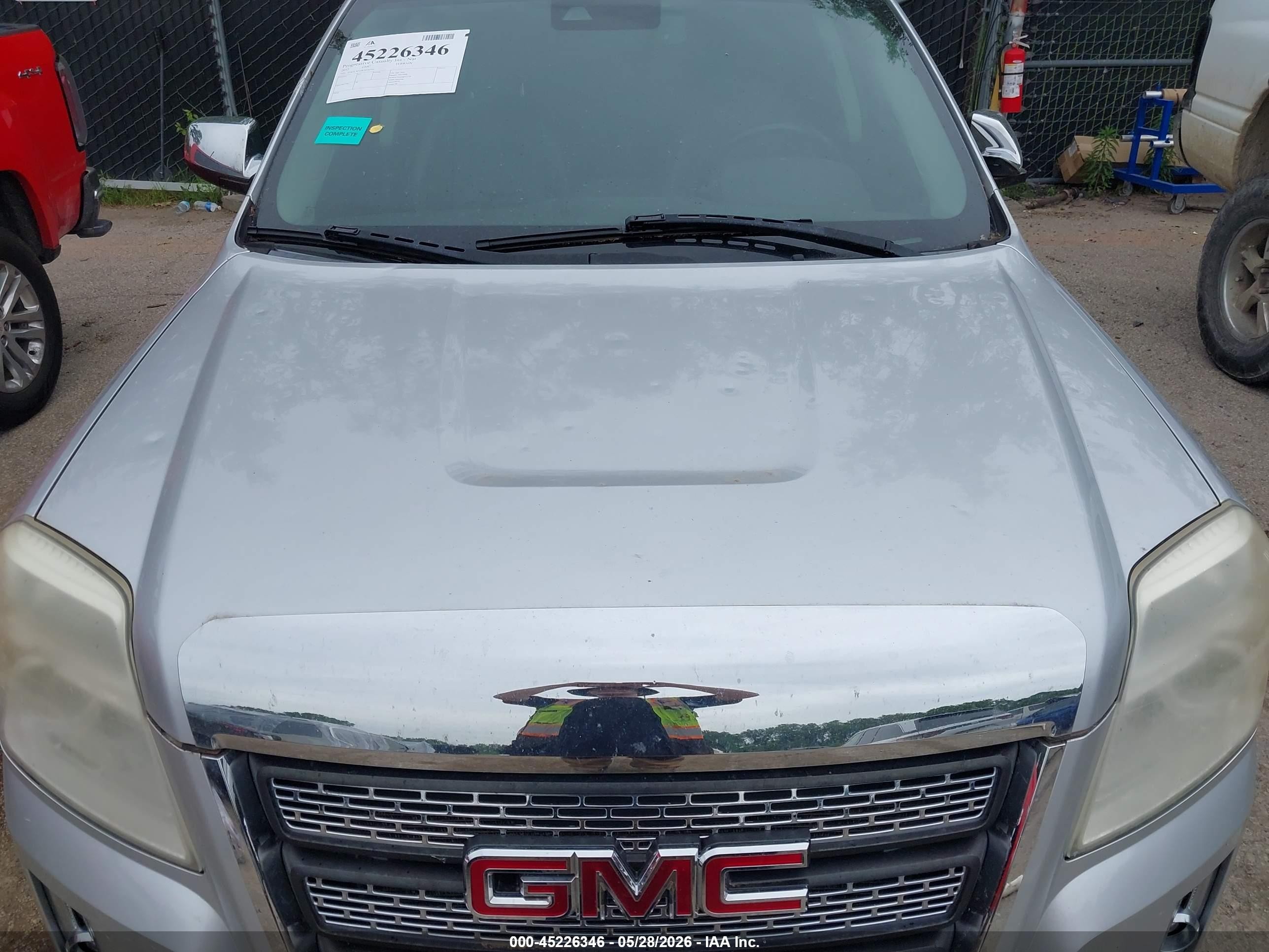 2012 Gmc Terrain Slt-2 Серебряный vin: 2GKFLWE50C6156516